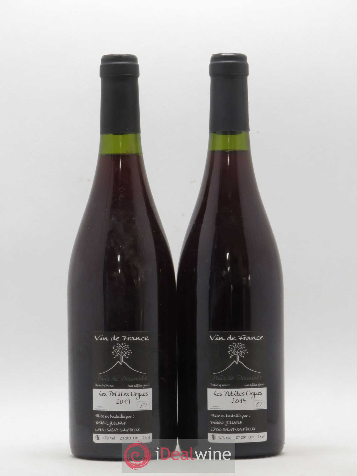 Vin de France Les Petites Orgues Vignoble de l'Arbre Blanc 2014 - Lot de 2 bouteilles - 1