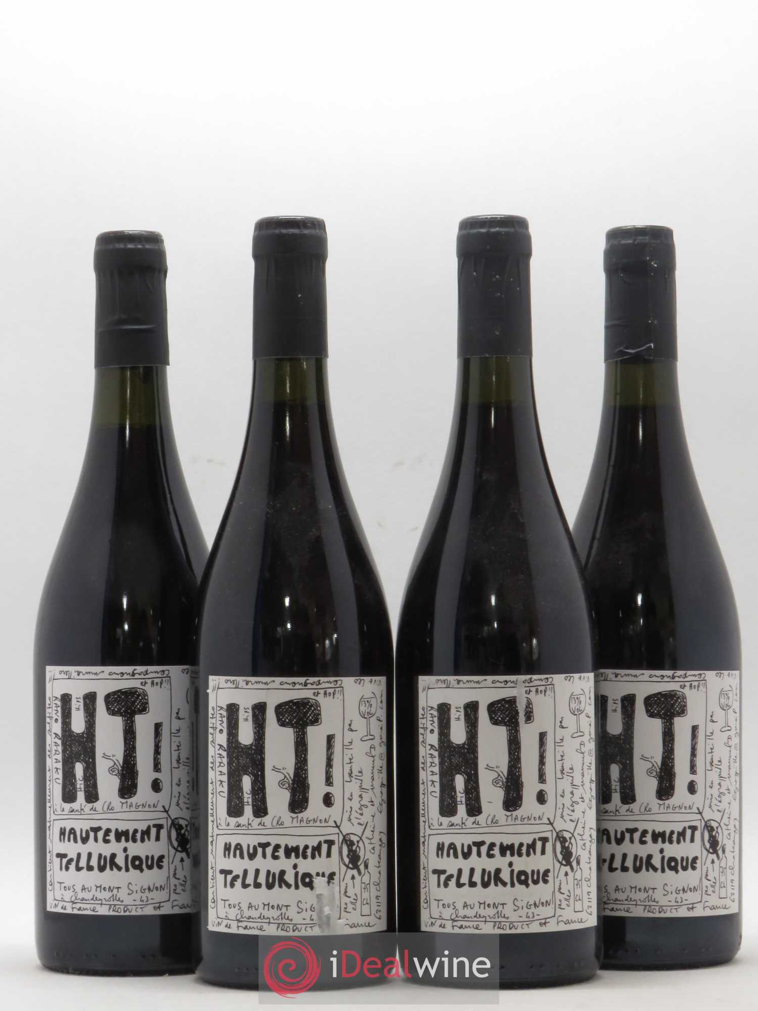 Vin de France Auvergne HT L'Egrapille Catherine Dumora - Posten von 4 Flaschen - 0