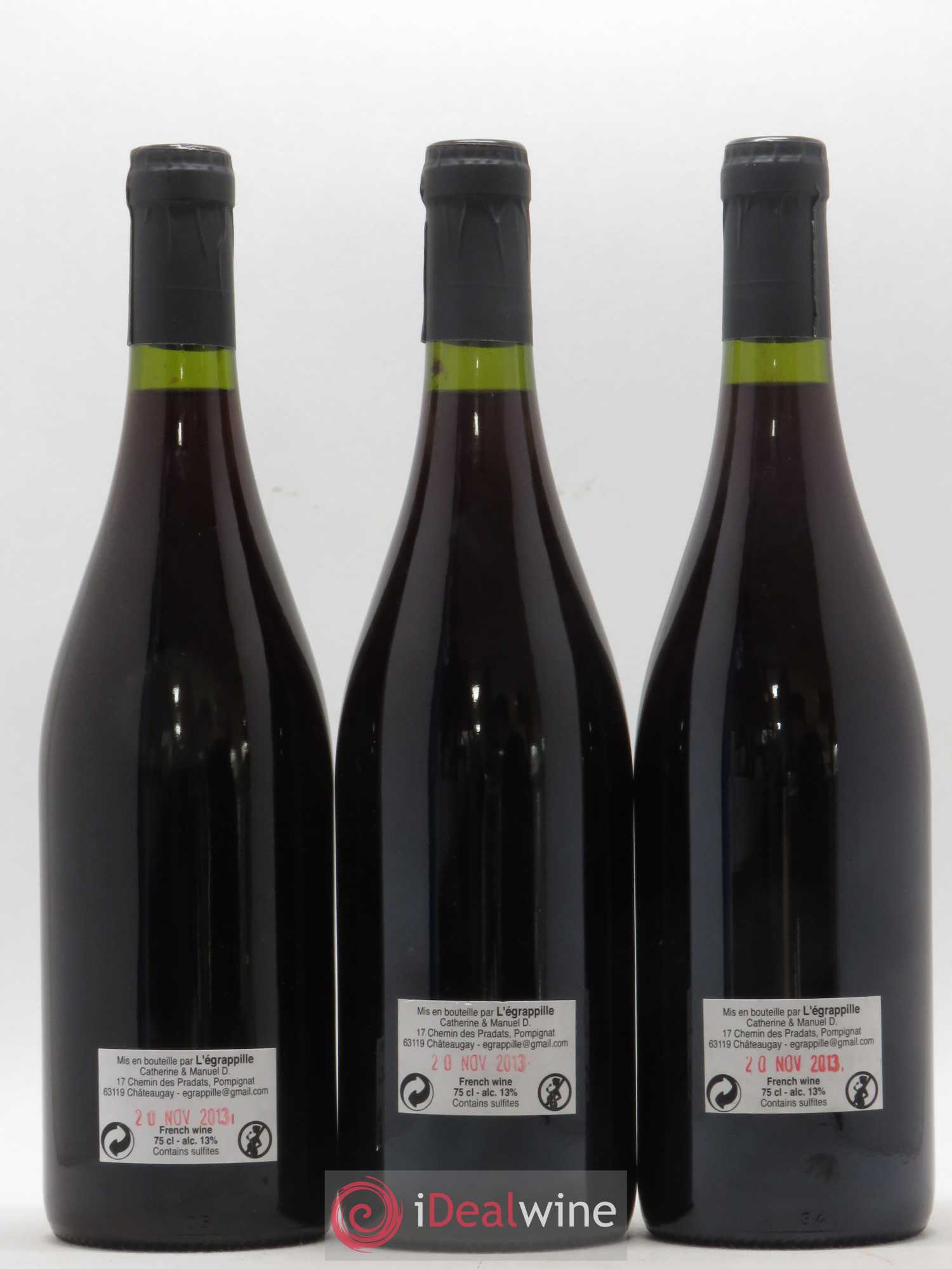 Vin de France Auvergne CA L'Egrapille Catherine Dumora - Posten von 3 Flaschen - 1