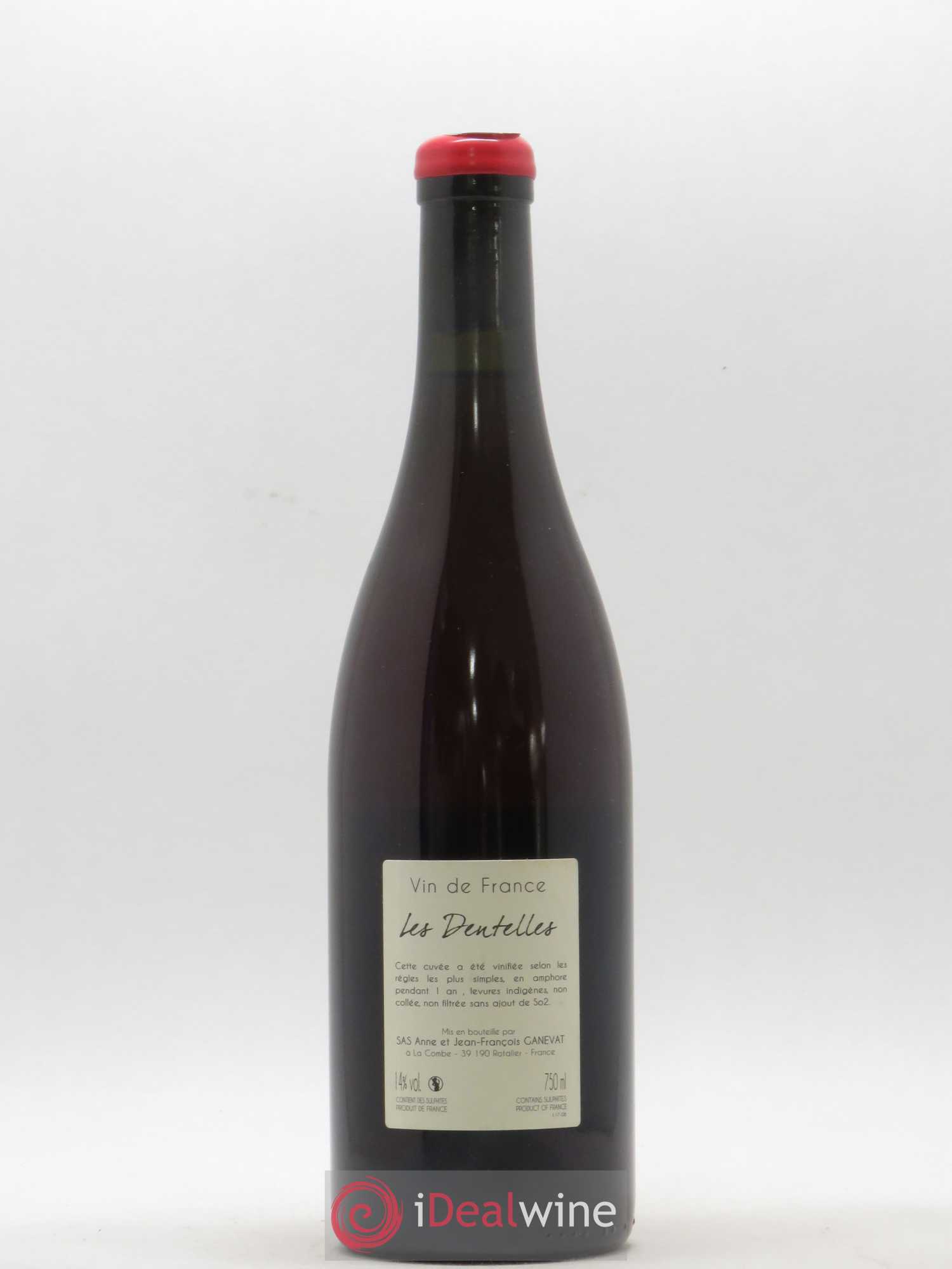 Vin de France Les Dentelles Anne et Jean François Ganevat 2017 - Lot de 1 bouteille - 1