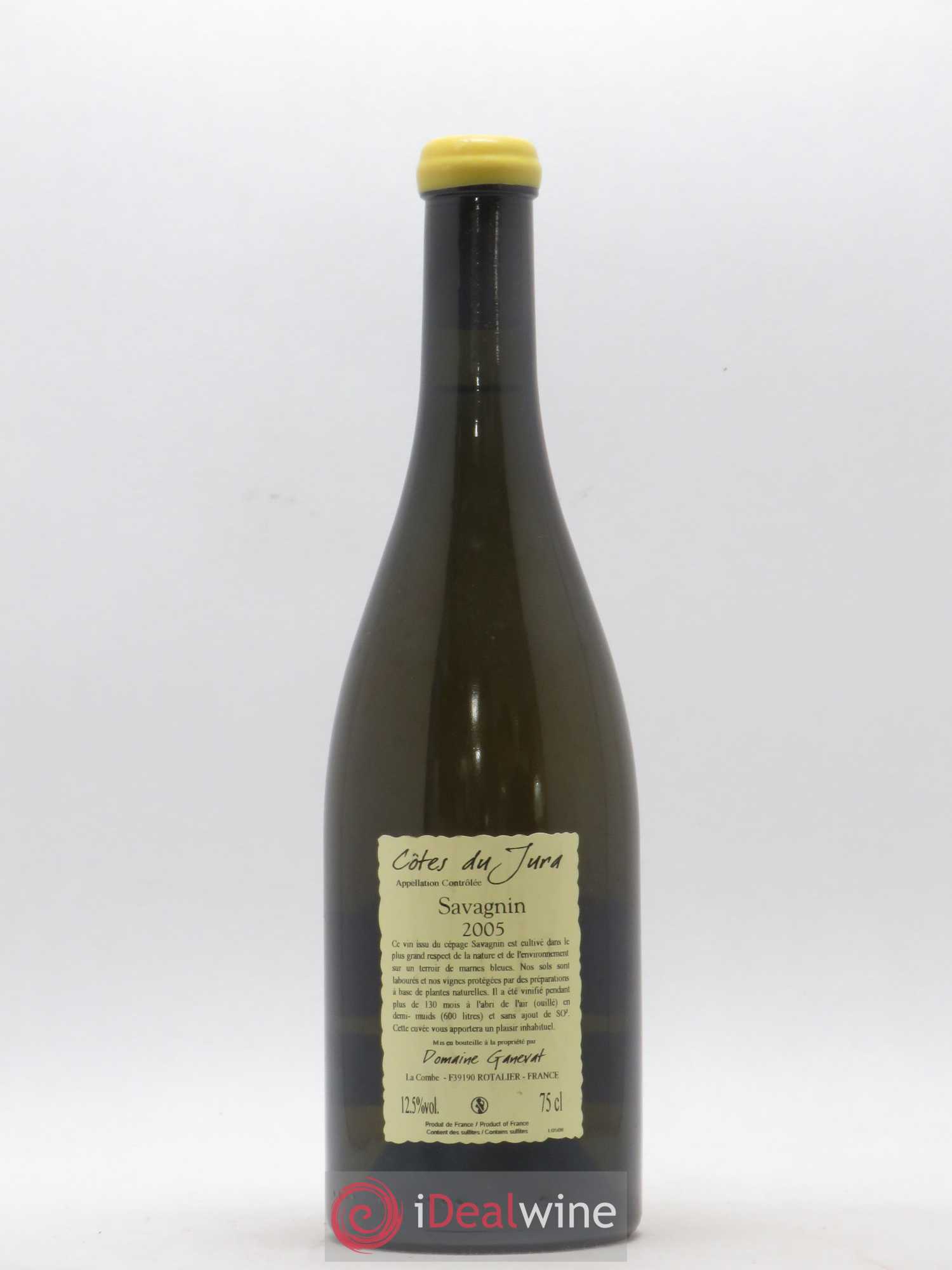 Côtes du Jura Les Vignes de mon Père Jean-François Ganevat (Domaine) 2005 - Lot de 1 bouteille - 1