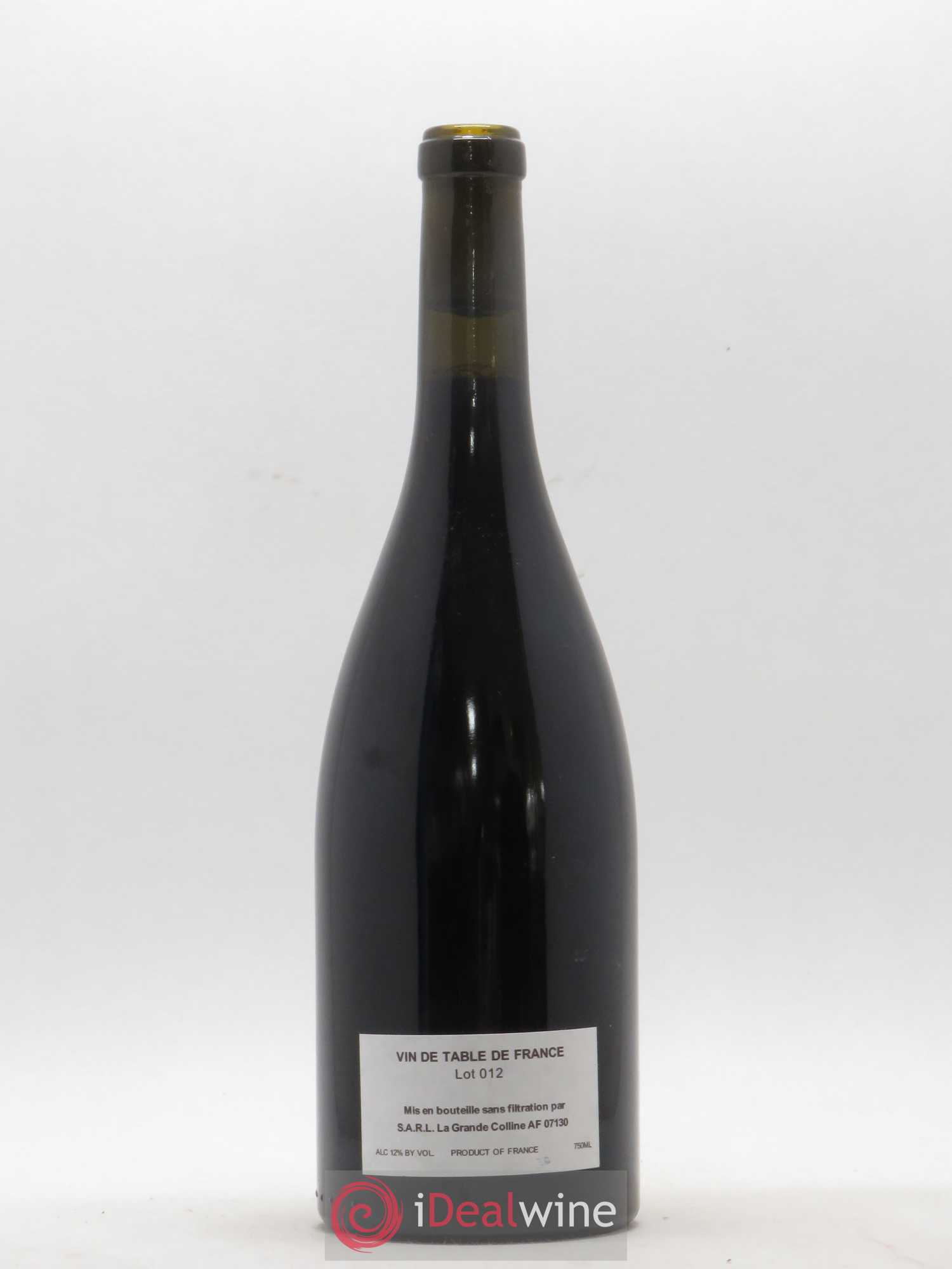 Vin de France (Ex Cornas) Hirotake Ooka - Domaine La Grande Colline 2012 - Lot de 1 bouteille - 1