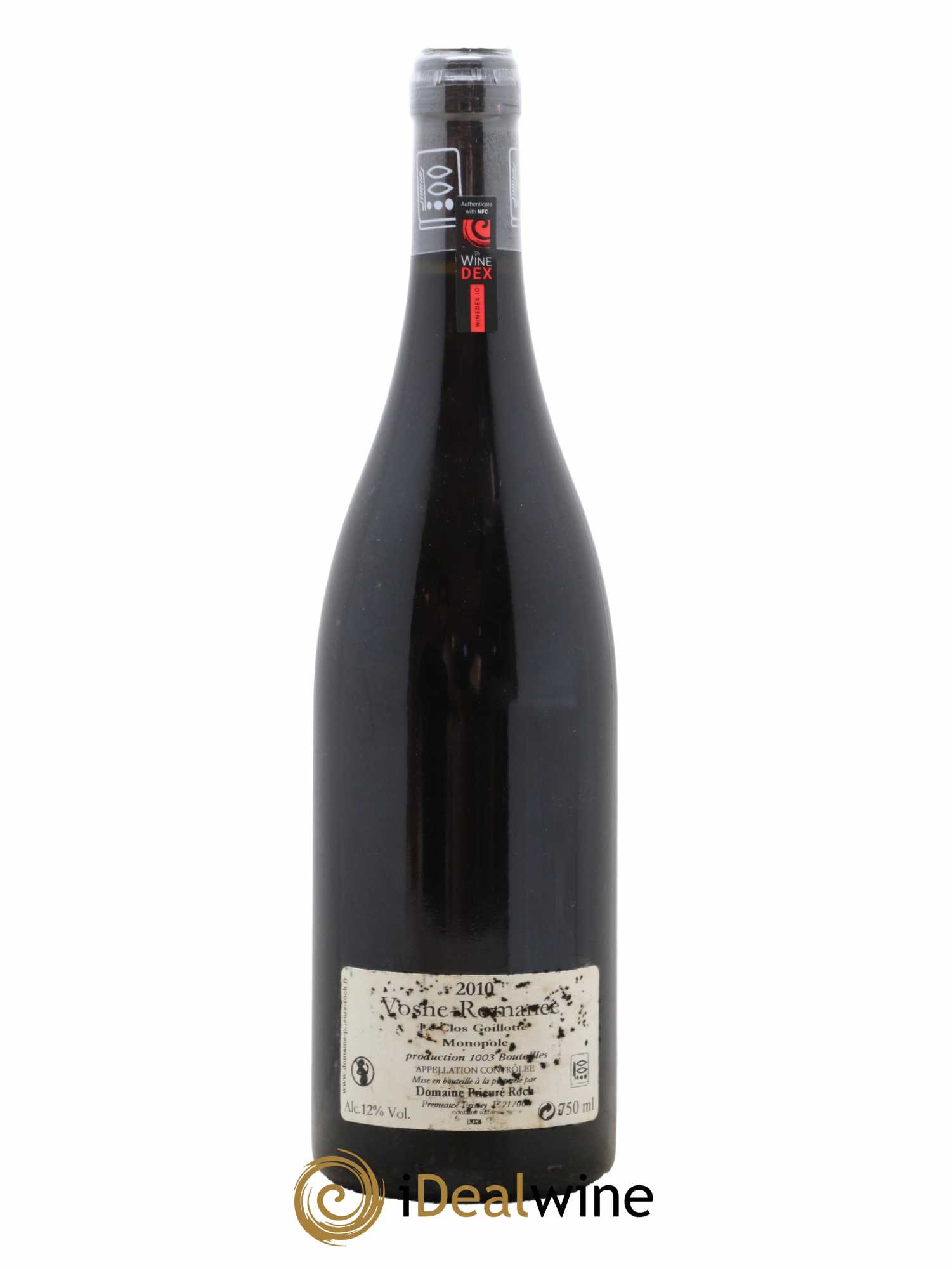 Vosne-Romanée Le Clos Goillotte Prieuré Roch 2010 - Posten von 1 Flasche - 1