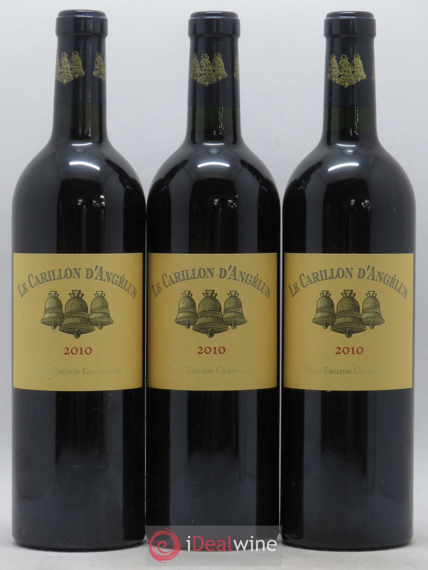 Le Carillon de l'Angélus Second Vin 2010 - Lot de 3 bouteilles - 0