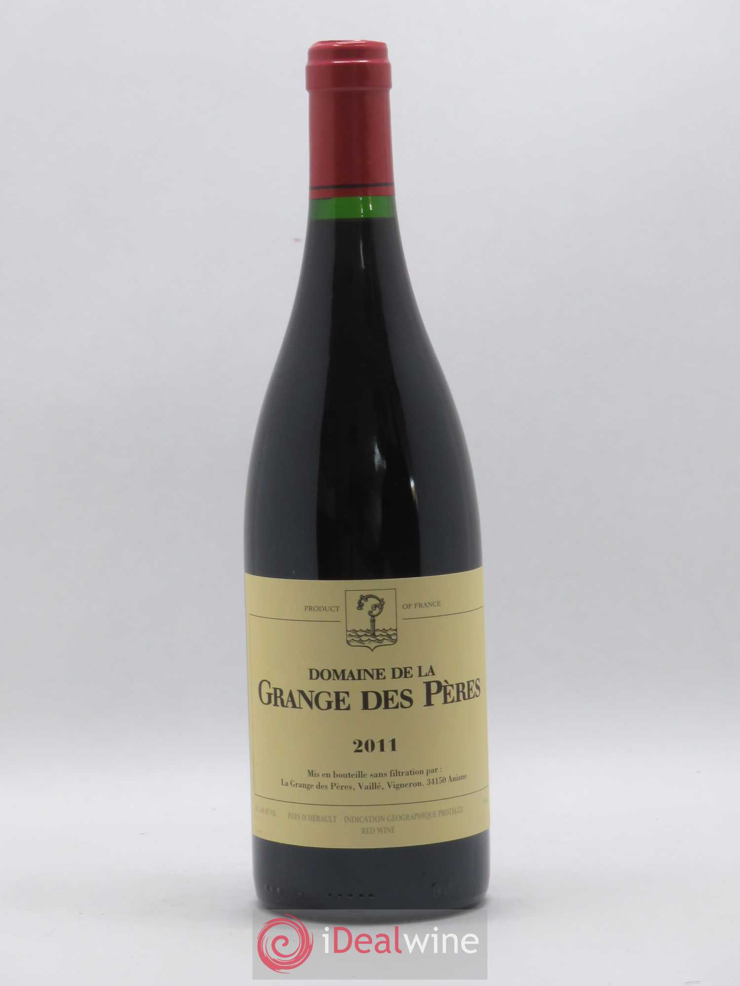 Pays d'Hérault Grange des Pères Laurent Vaillé 2011 - Lot de 1 bouteille - 0