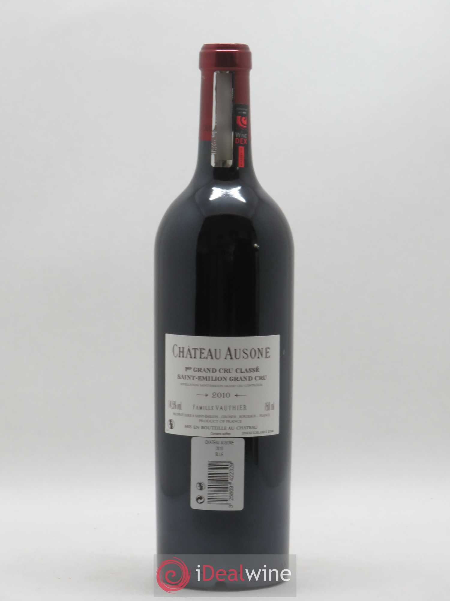 Château Ausone 1er Grand Cru Classé A 2010 - Lot de 1 bouteille - 1