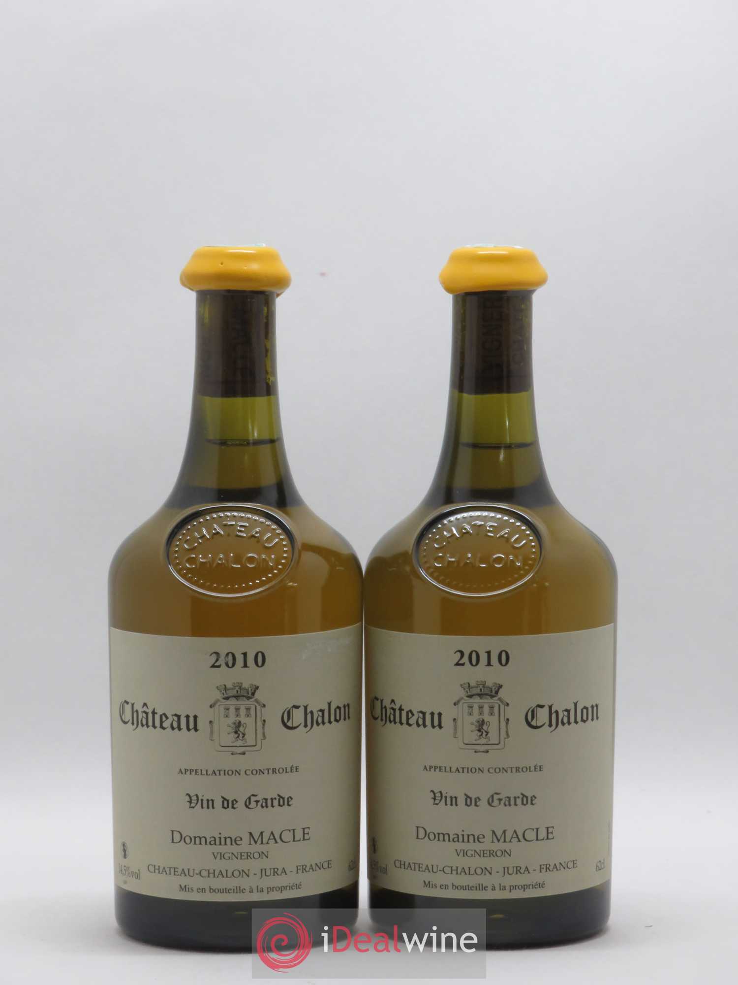 Château-Chalon Jean Macle 62cl 2010 - Lot de 2 bouteilles - 0