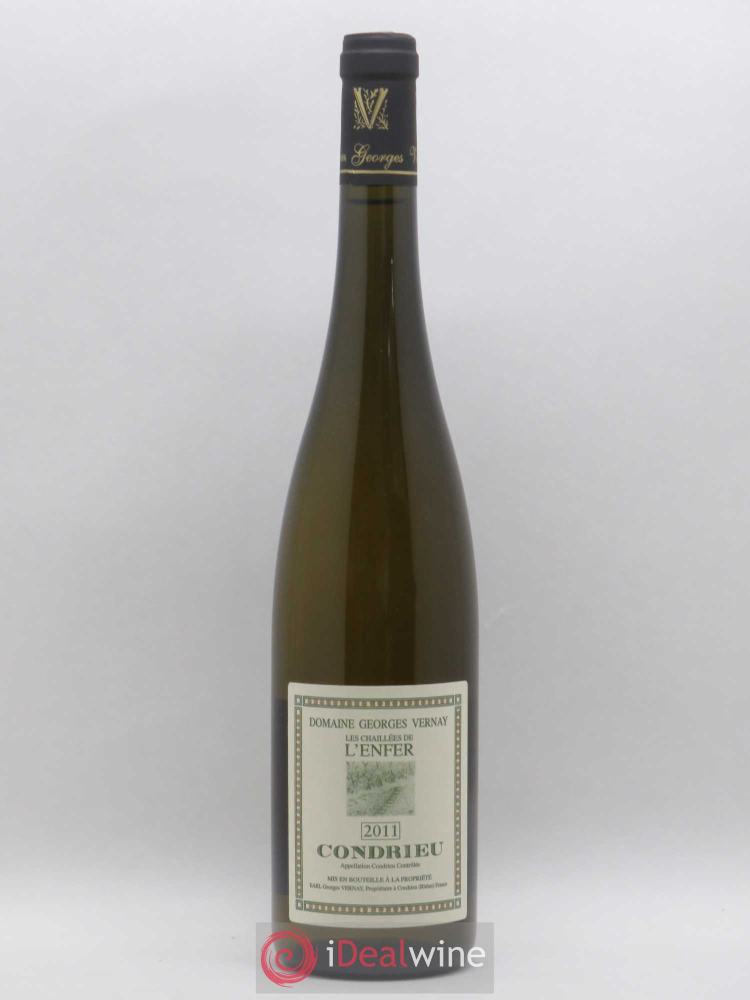 Condrieu Les Chaillées de l'Enfer Georges Vernay 2011 - Lot de 1 bouteille - 0