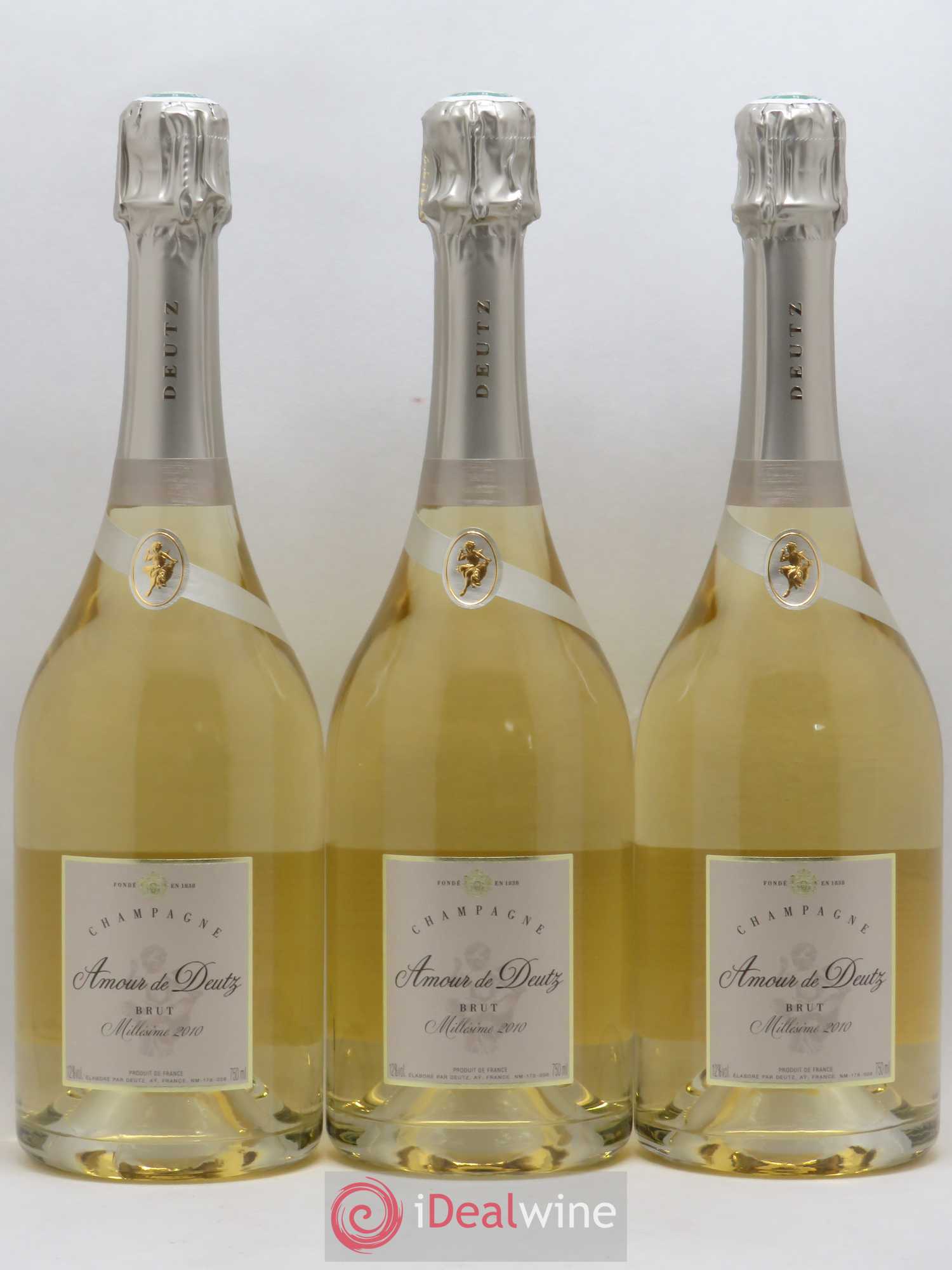 Amour de Deutz Brut Deutz 2010 - Lot de 3 bouteilles - 0