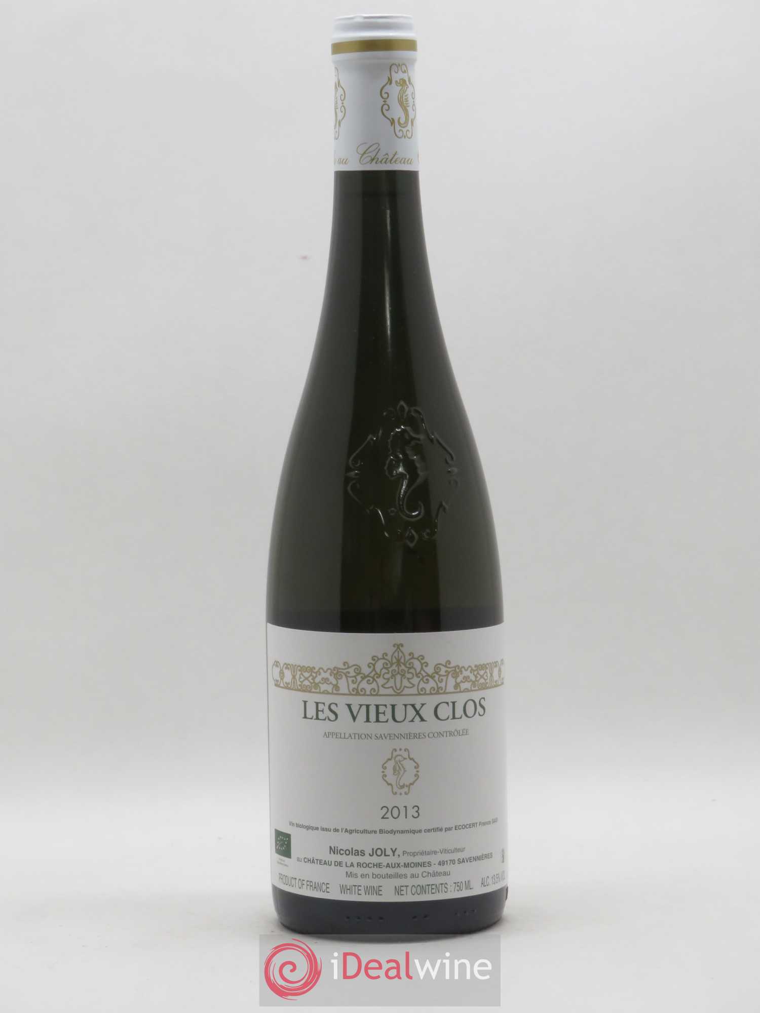 Savennières Les Vieux Clos Vignobles de la Coulée de Serrant - Nicolas Joly (sans prix de réserve) 2013 - Lot de 1 bouteille - 0
