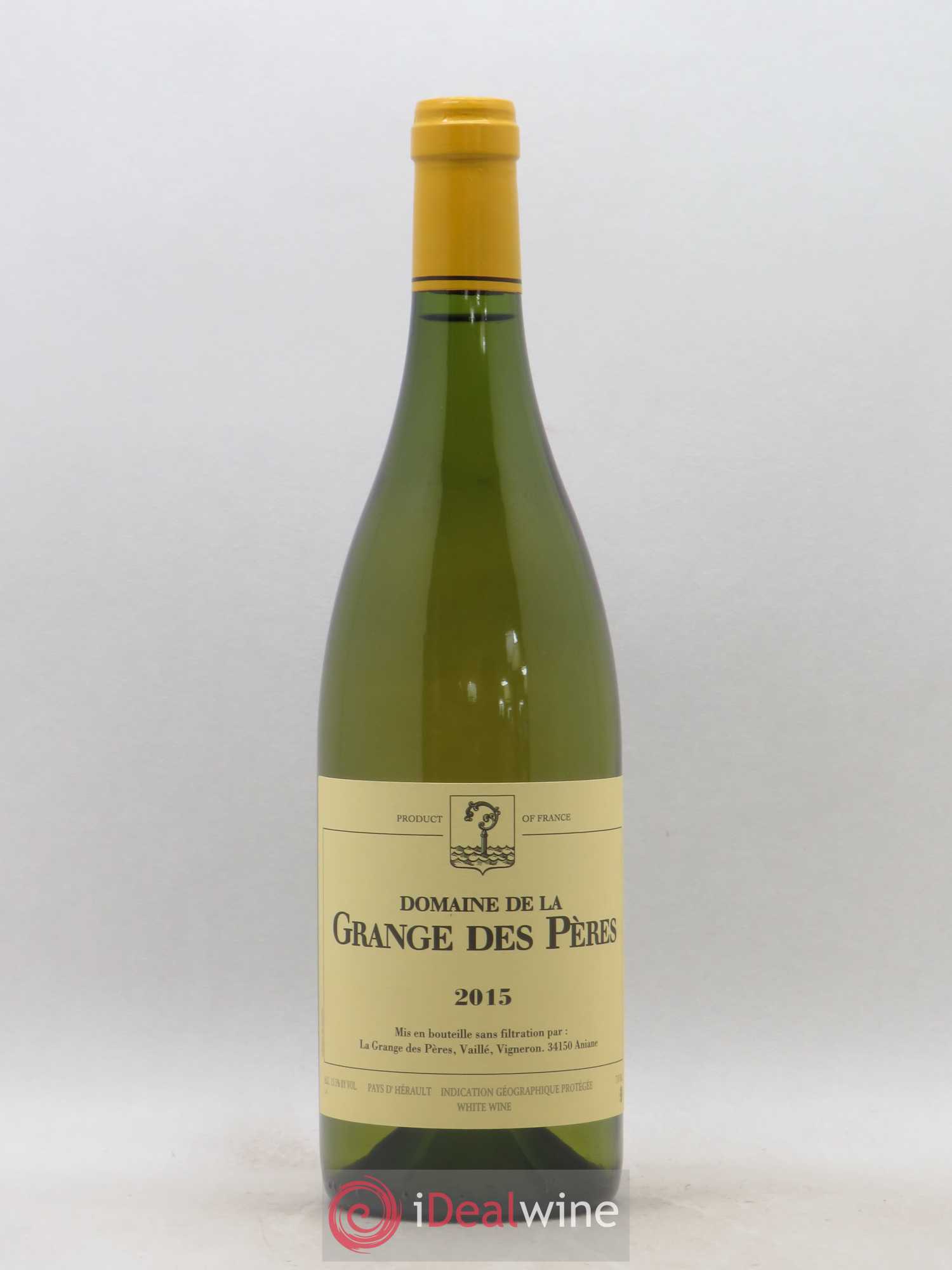 Pays d'Hérault Grange des Pères Laurent Vaillé 2015 - Lot de 1 bouteille - 0