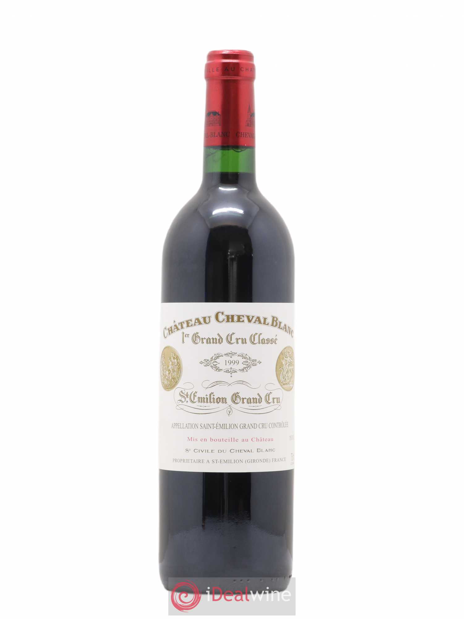 Château Cheval Blanc 1er Grand Cru Classé A 1999 - Lot de 1 bouteille - 0