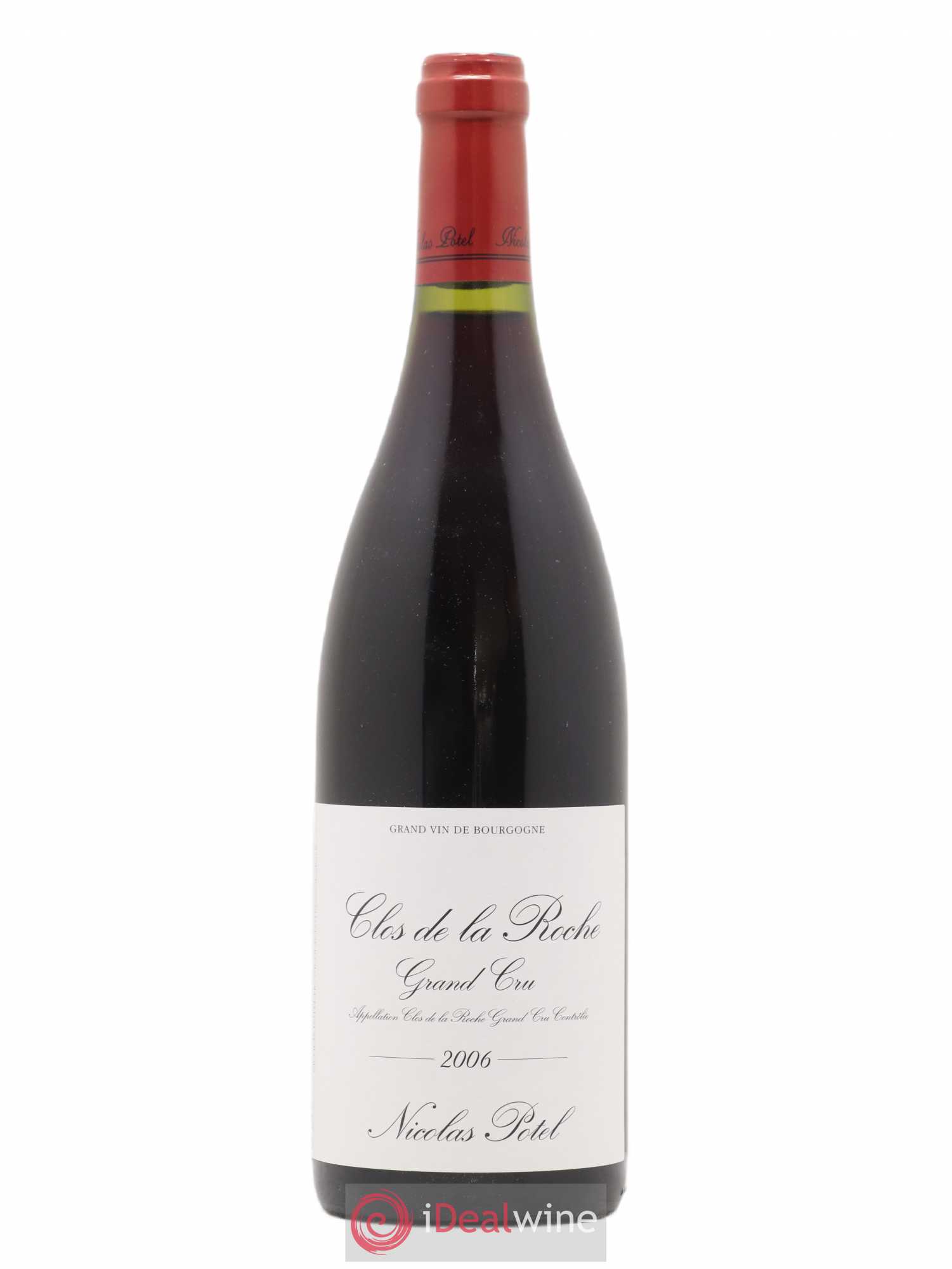 Clos de la Roche Grand Cru Nicolas Potel 2006 - Lot de 1 bouteille - 0