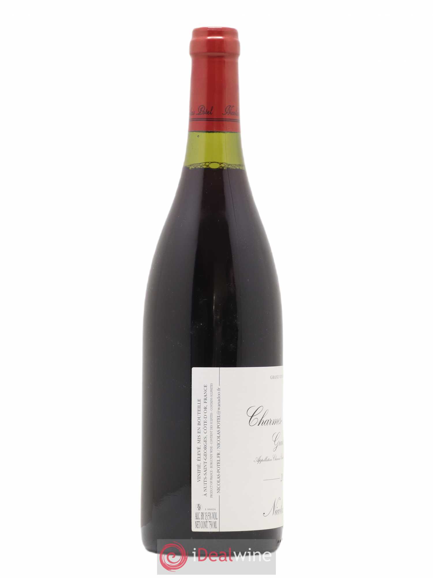 Charmes-Chambertin Grand Cru Nicolas Potel 2006 - Lot de 1 bouteille - 1