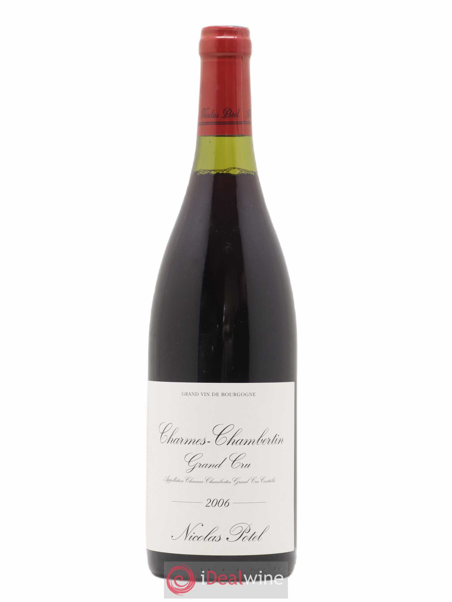 Charmes-Chambertin Grand Cru Nicolas Potel 2006 - Lot de 1 bouteille - 0