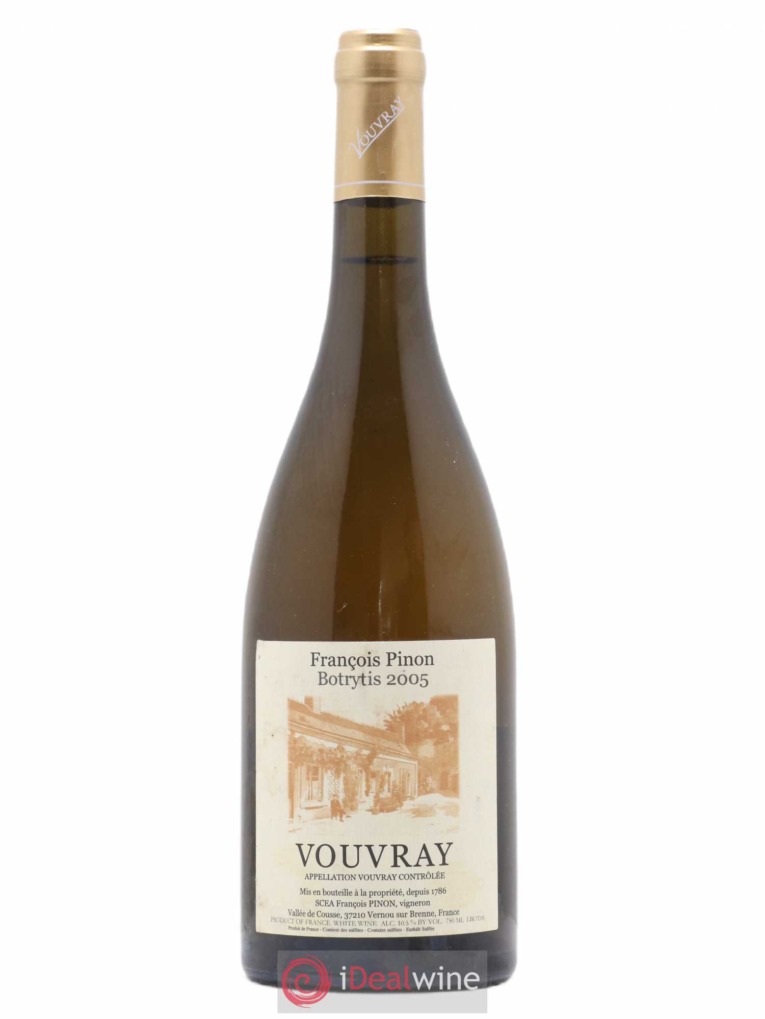 Vouvray Botrytis Francois Pinon 2005 - Posten von 1 Flasche - 0