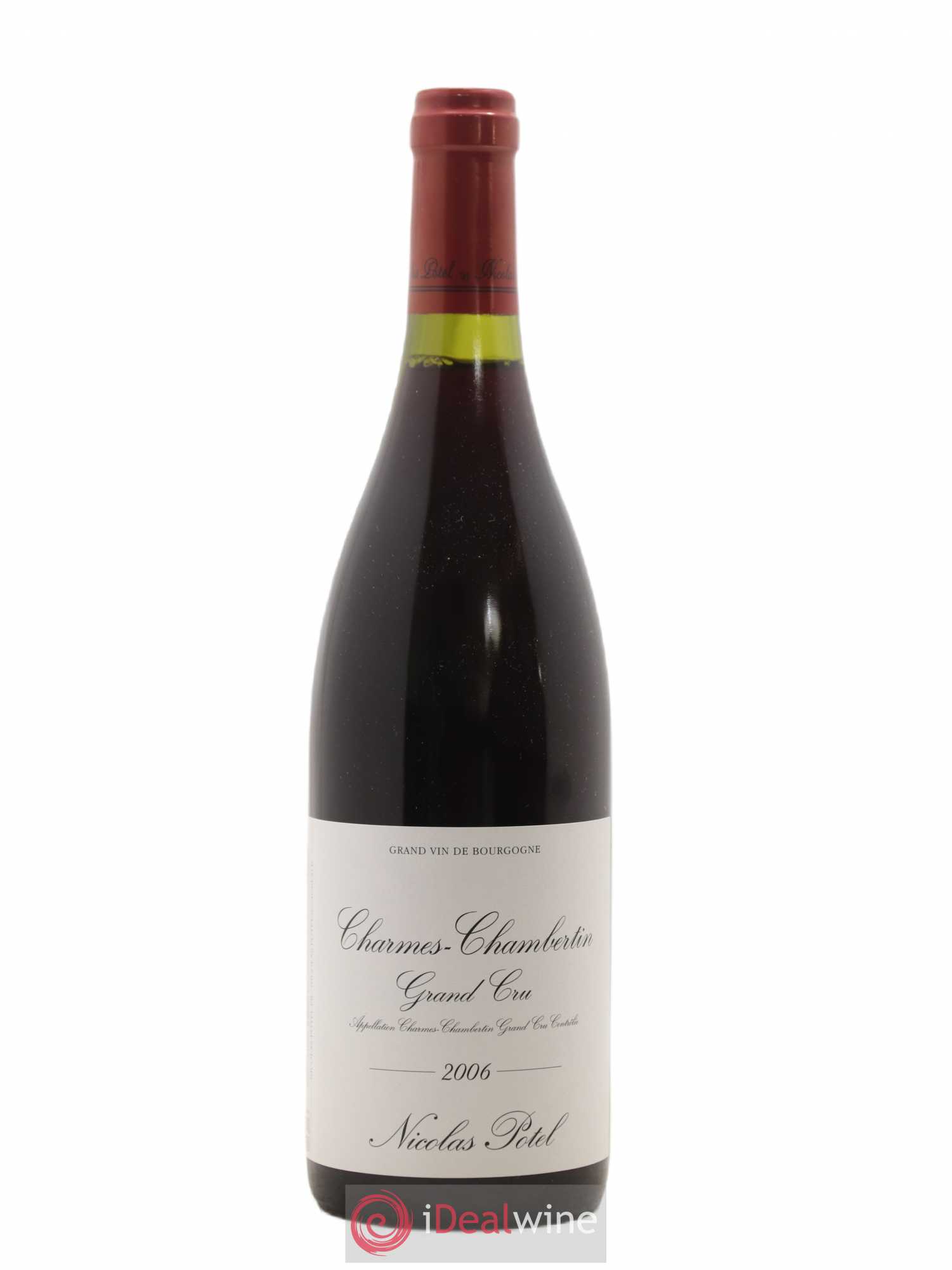 Charmes-Chambertin Grand Cru Nicolas Potel 2006 - Lot de 1 bouteille - 0