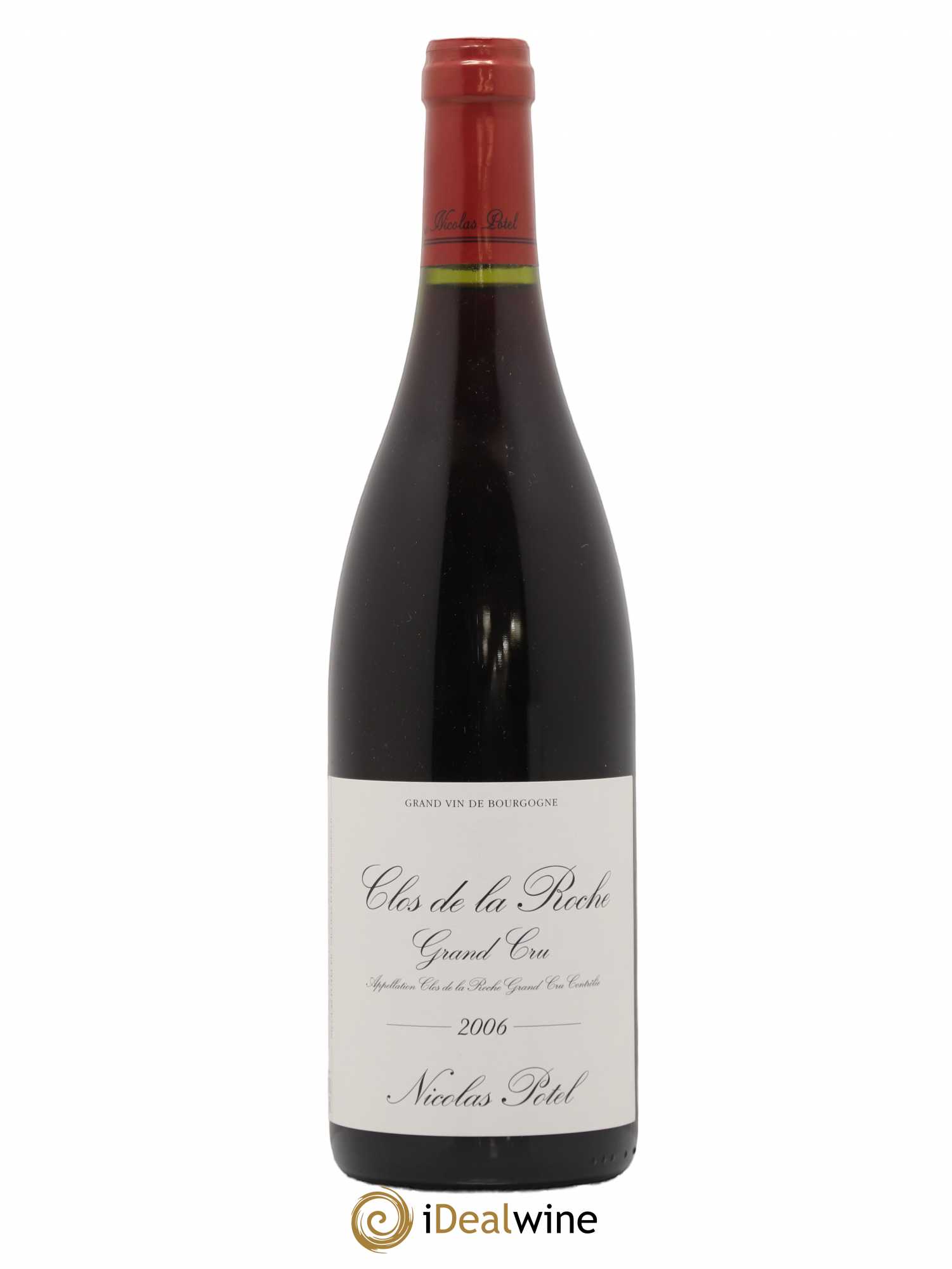 Clos de la Roche Grand Cru Nicolas Potel 2006 - Lot de 1 bouteille - 0
