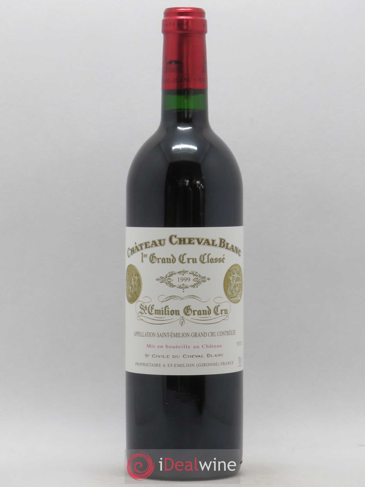 Château Cheval Blanc 1er Grand Cru Classé A 1999 - Lot de 1 bouteille - 0