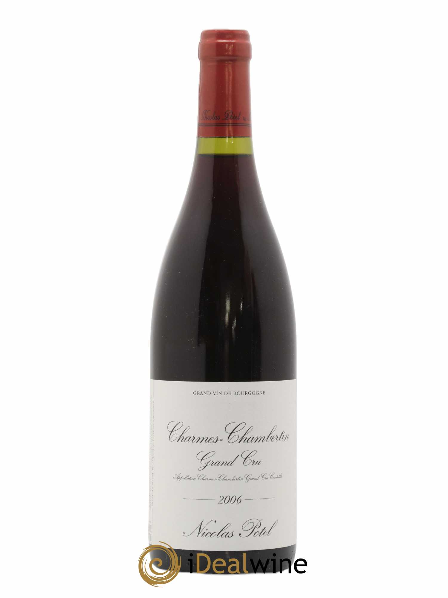 Charmes-Chambertin Grand Cru Nicolas Potel 2006 - Lot de 1 bouteille - 0