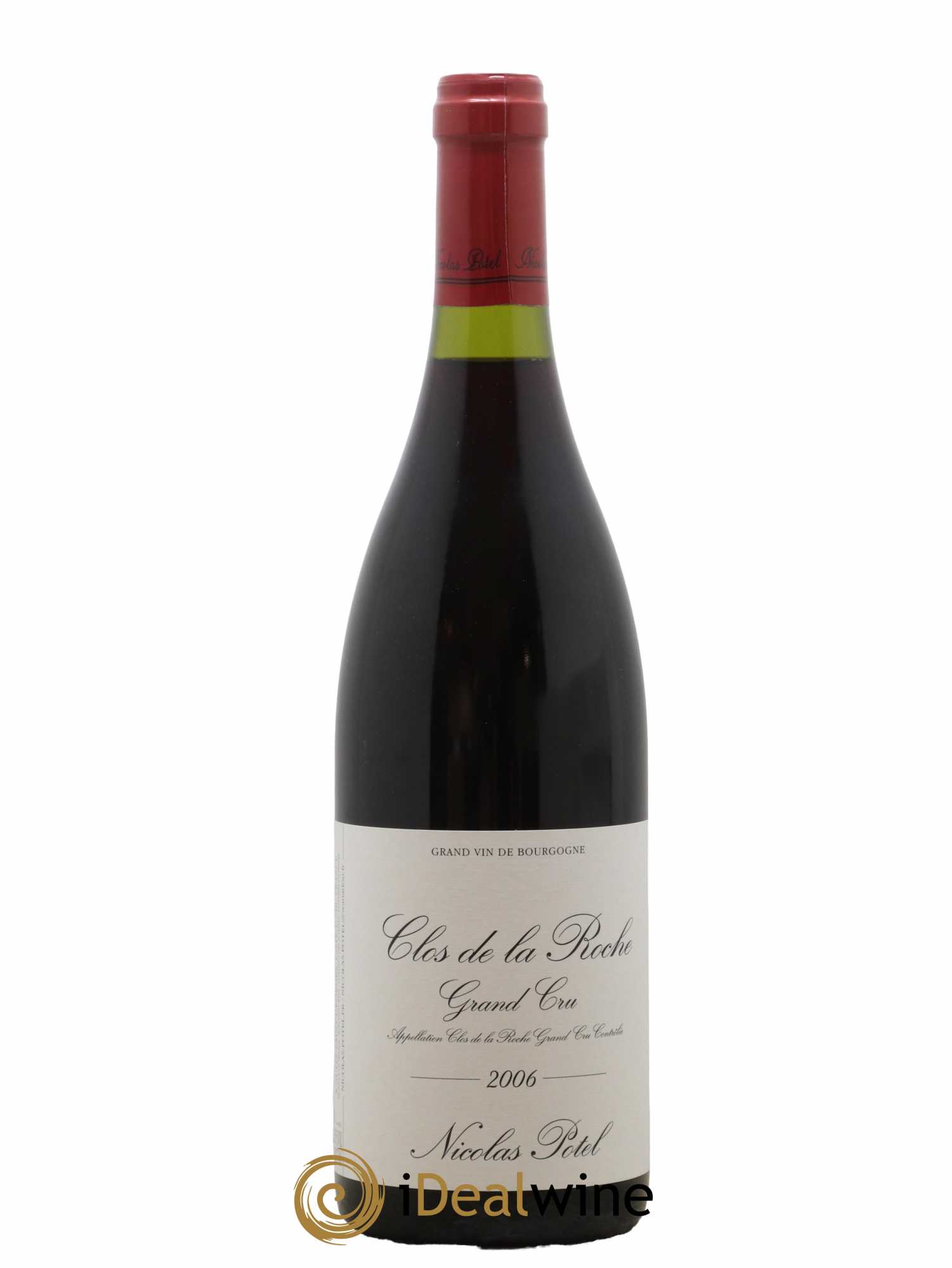 Clos de la Roche Grand Cru Nicolas Potel 2006 - Lot de 1 bouteille - 0