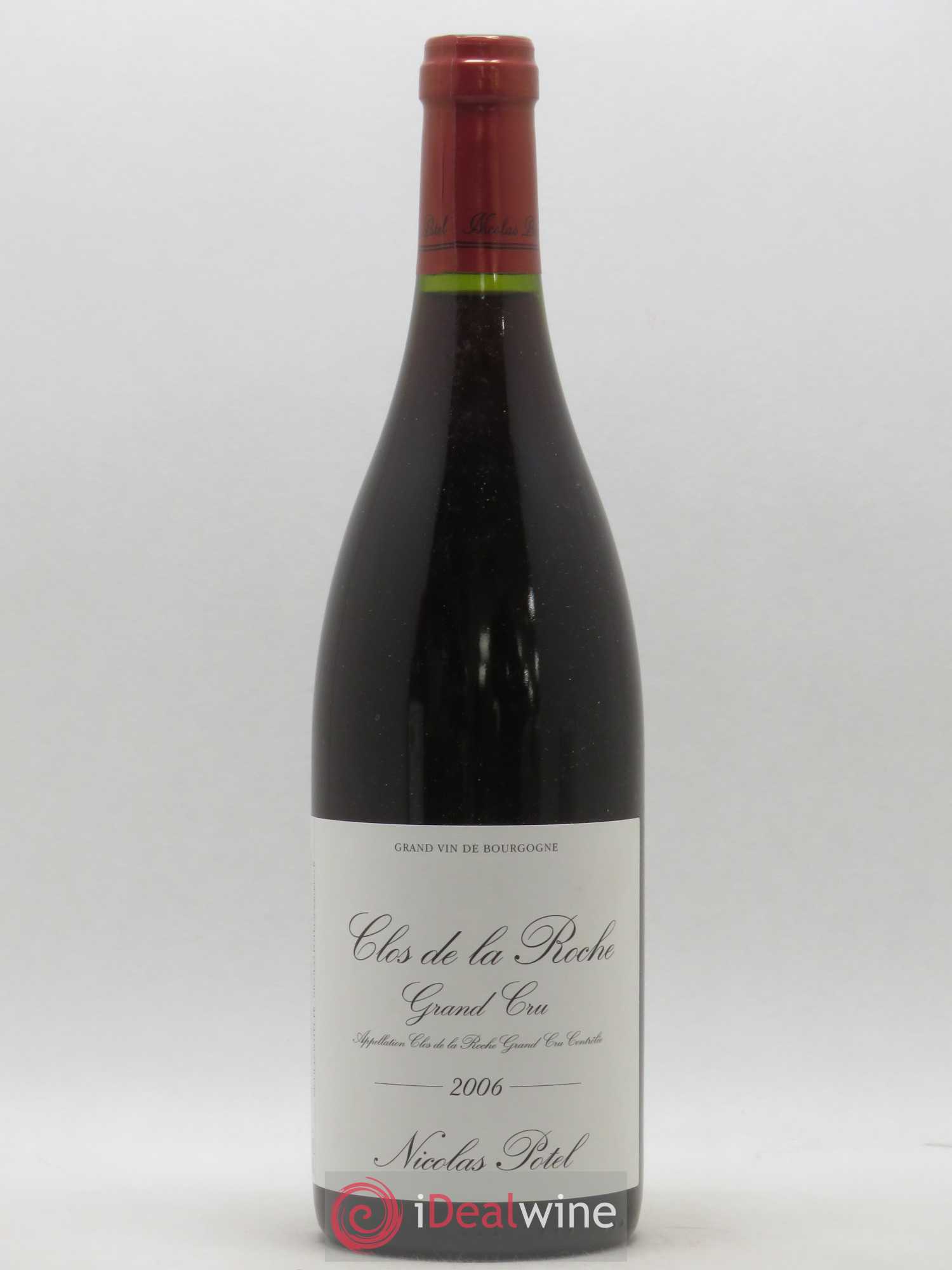 Clos de la Roche Grand Cru Nicolas Potel 2006 - Lot de 1 bouteille - 0