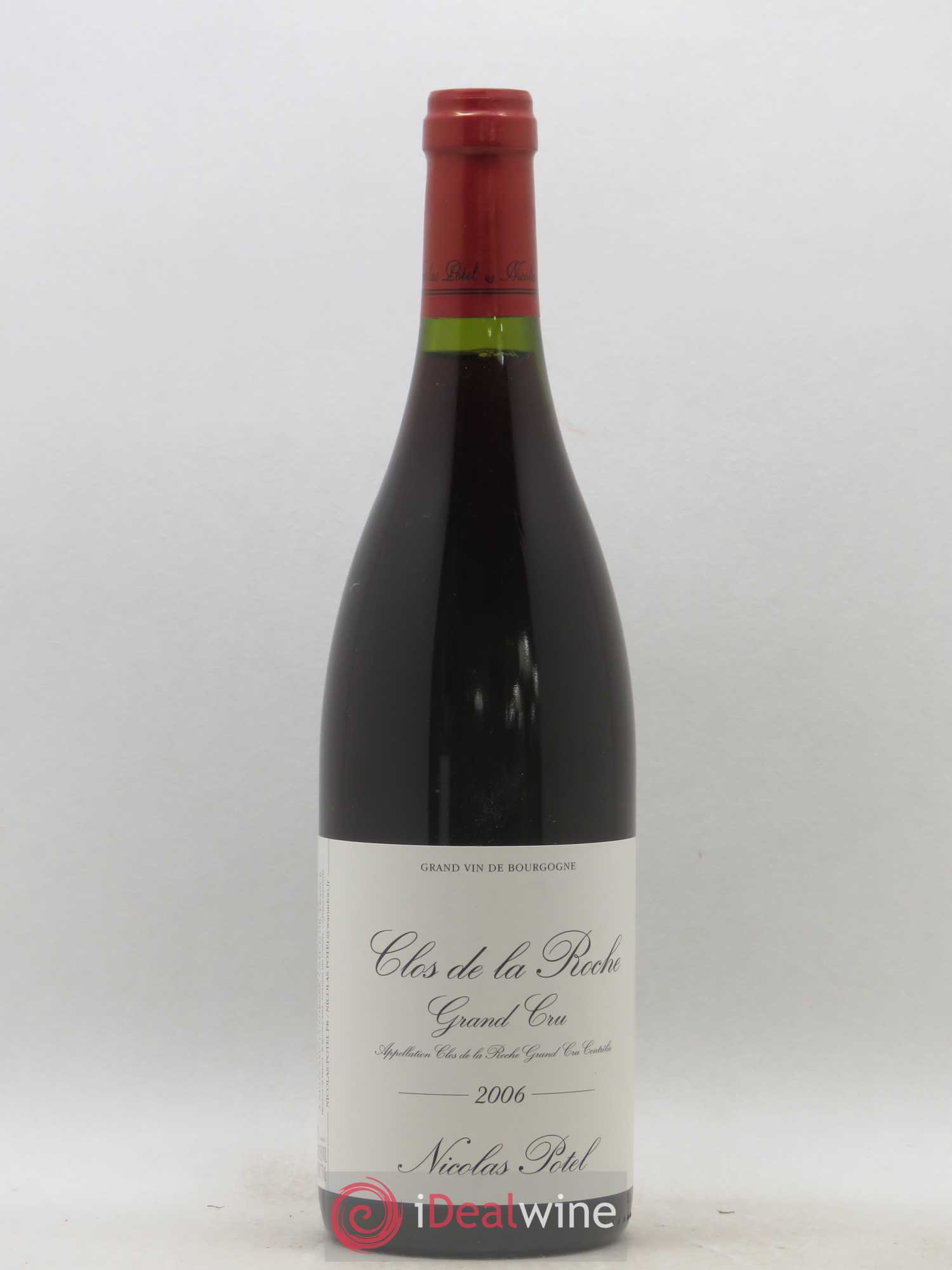 Clos de la Roche Grand Cru Nicolas Potel 2006 - Lot de 1 bouteille - 0
