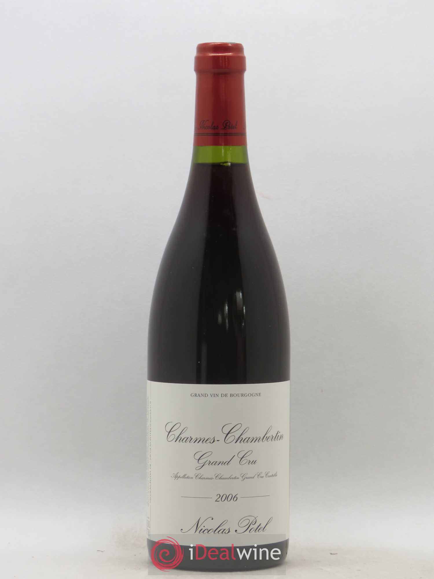Charmes-Chambertin Grand Cru Nicolas Potel 2006 - Lot de 1 bouteille - 0
