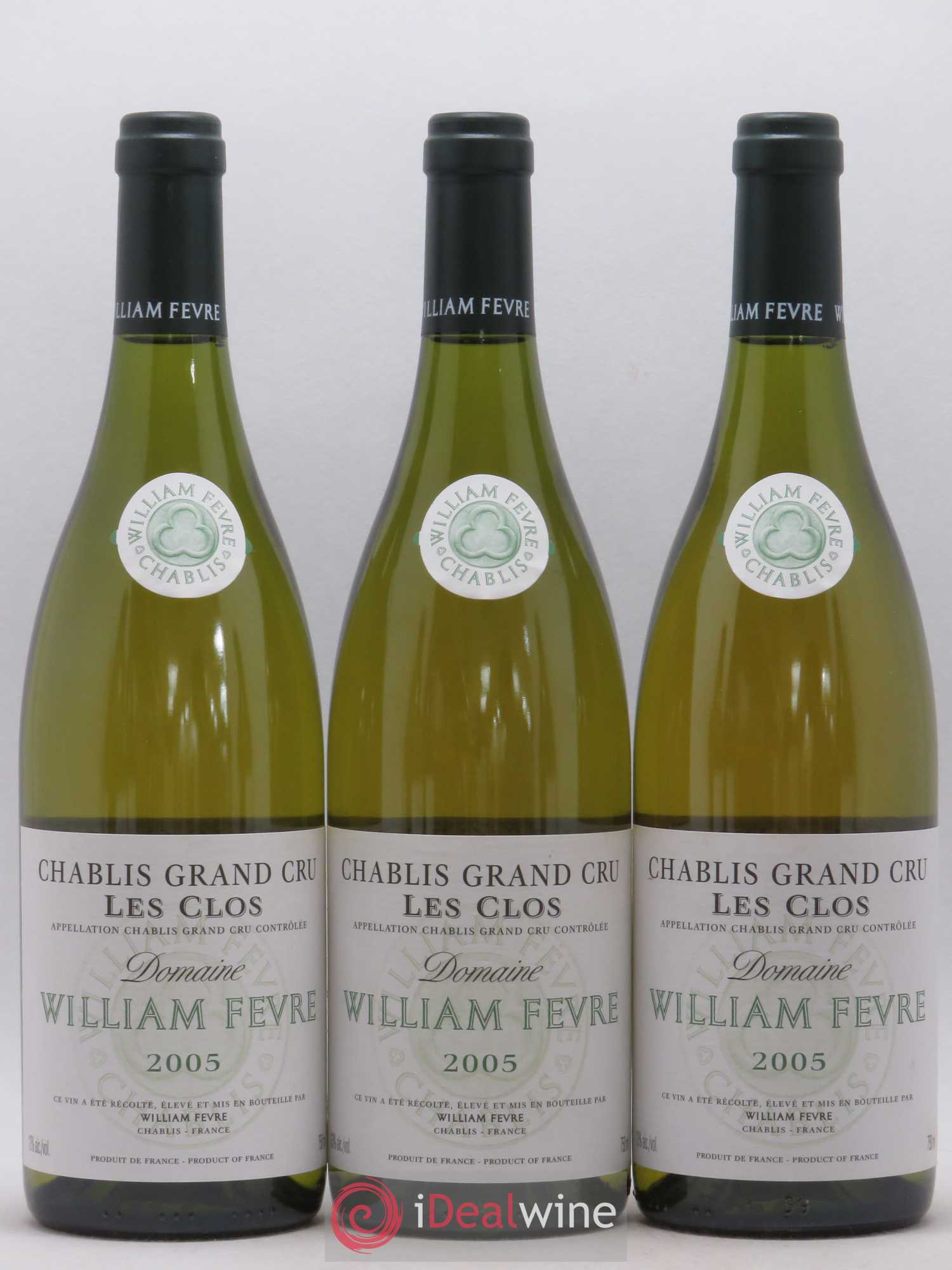 Chablis Grand Cru Les Clos William Fèvre 2005 - Lot de 6 bouteilles - 2