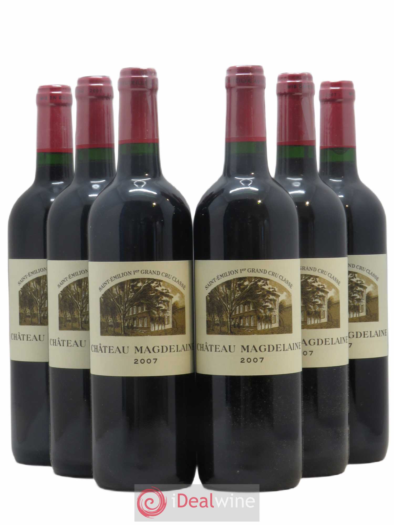 Château Magdelaine 2007 - Lot de 6 bouteilles - 0