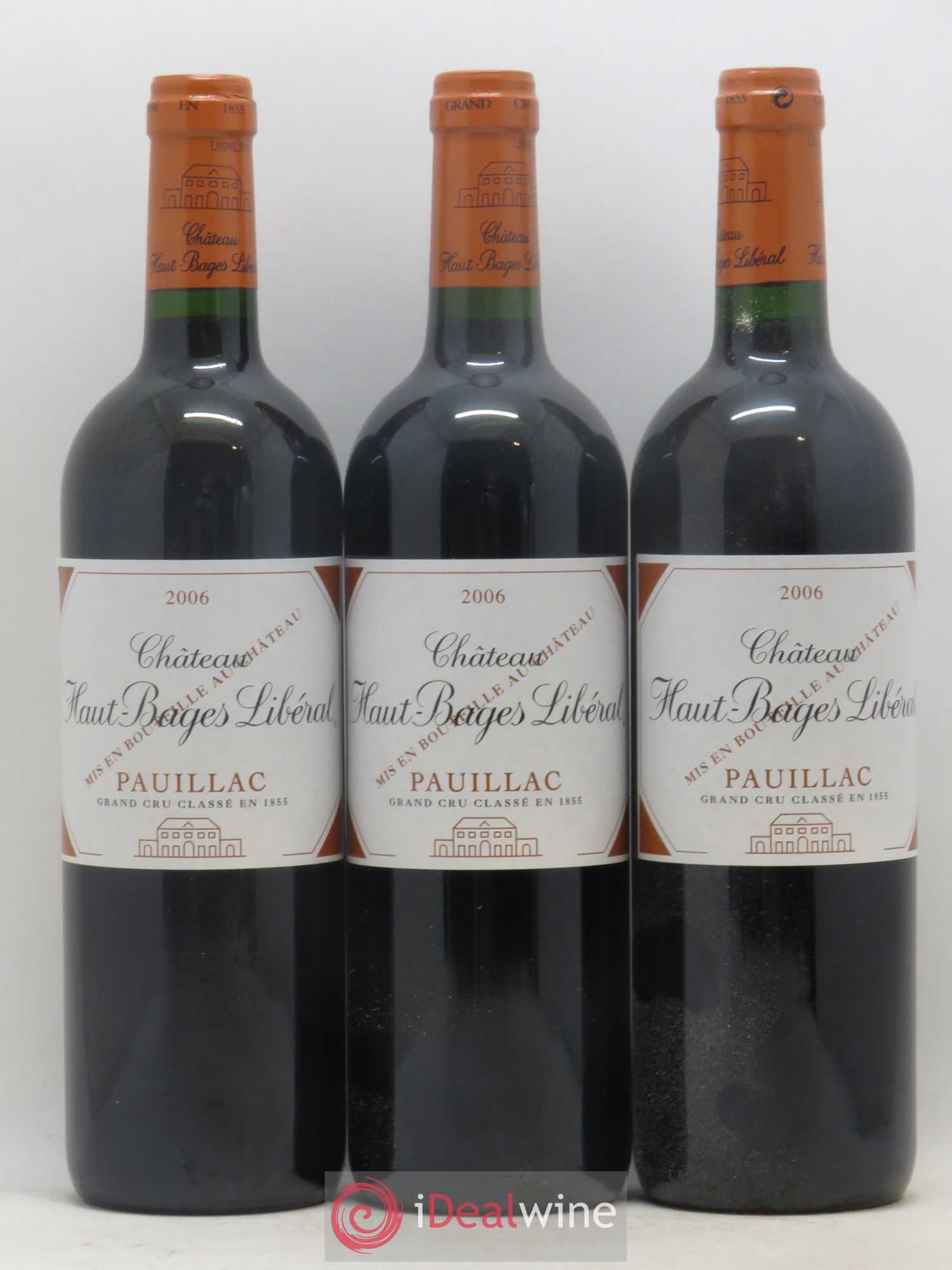 Château Haut Bages Libéral 5ème Grand Cru Classé 2006 - Lot de 6 bouteilles - 2