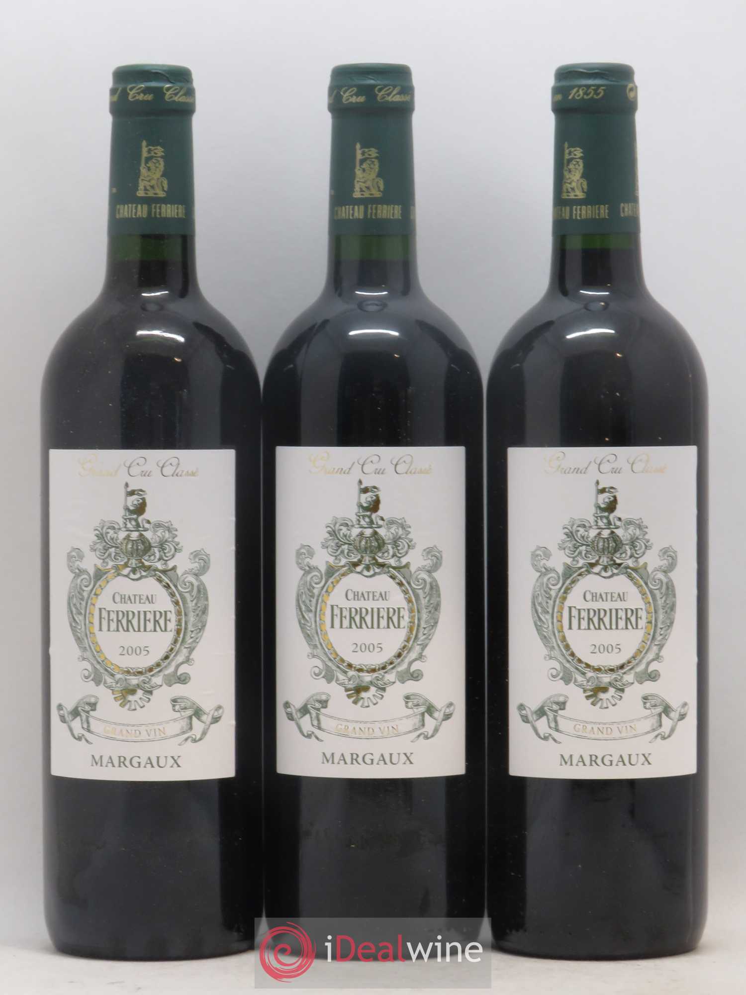 Château Ferrière 3ème Grand Cru Classé 2005 - Lot de 12 bouteilles - 1