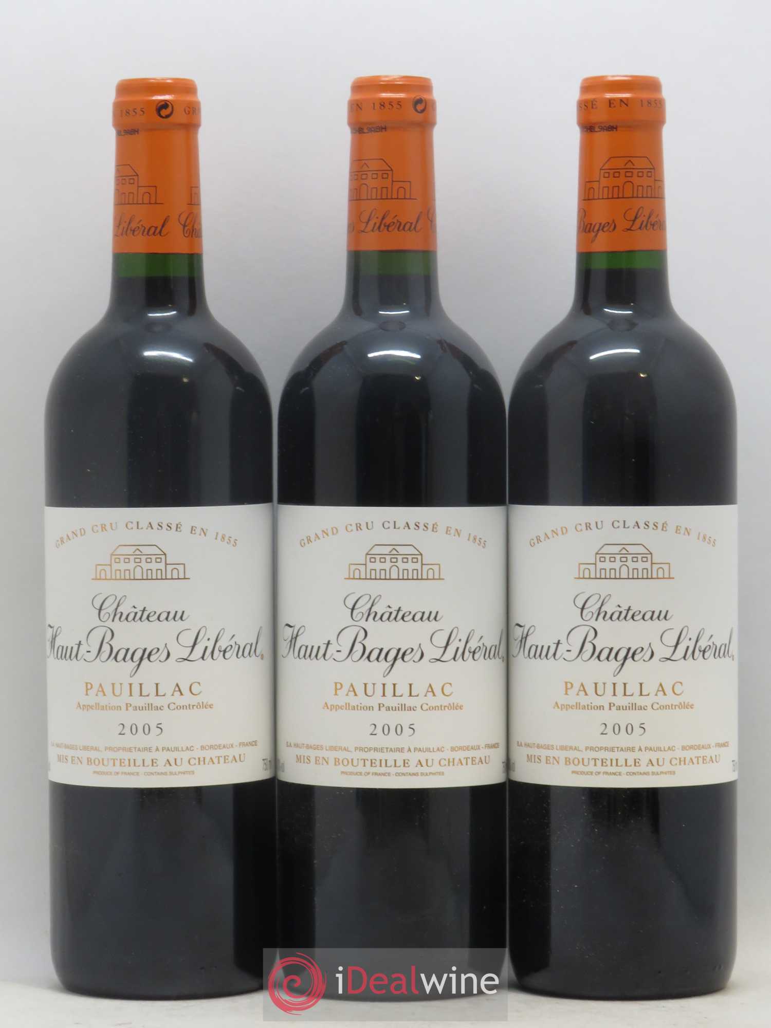 Château Haut Bages Libéral 5ème Grand Cru Classé 2005 - Lot de 12 bouteilles - 2