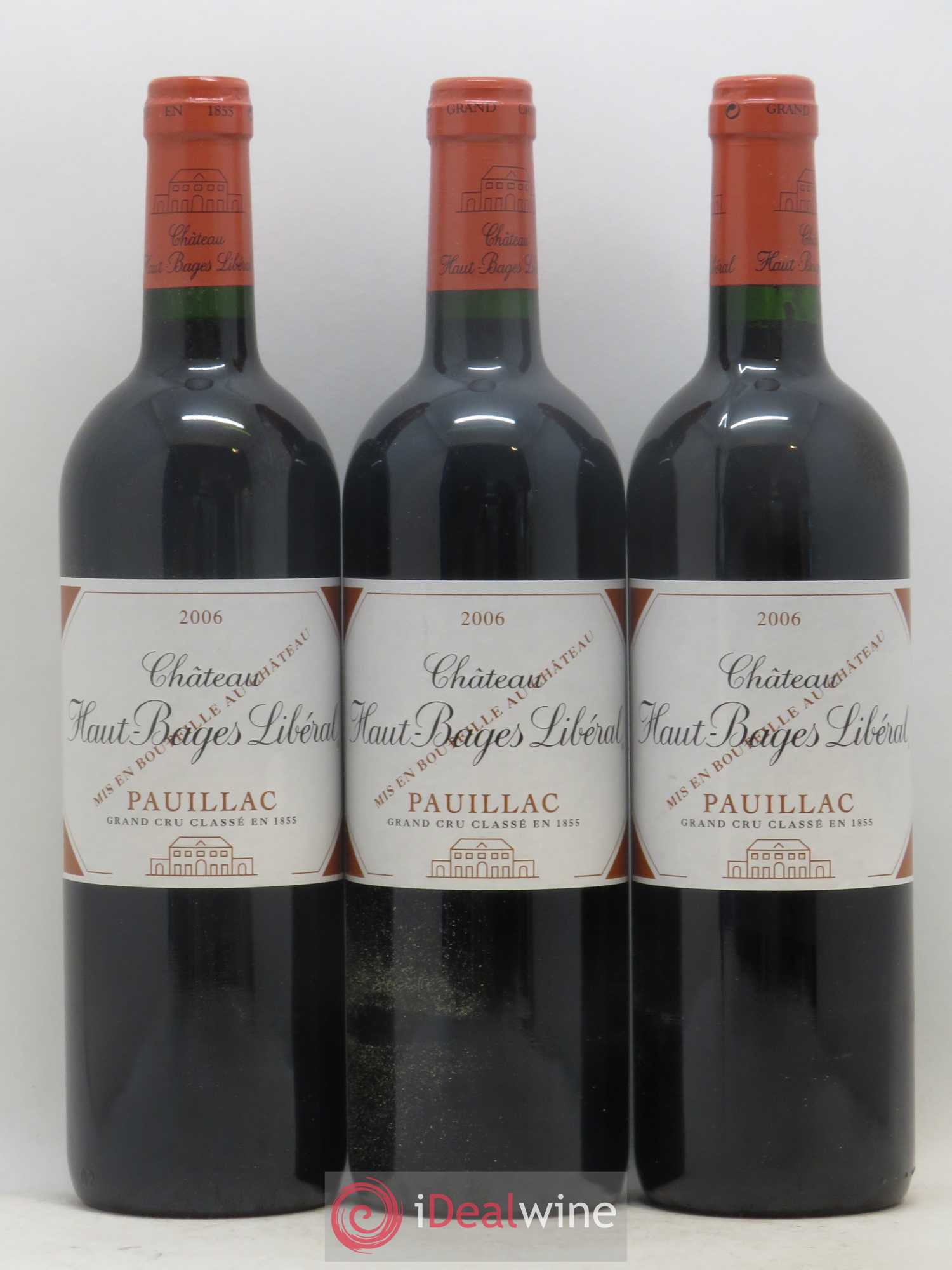 Château Haut Bages Libéral 5ème Grand Cru Classé 2006 - Lot de 12 bouteilles - 3