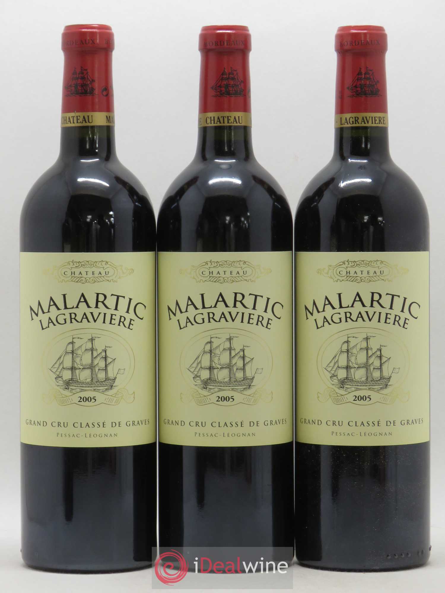 Château Malartic-Lagravière Cru Classé de Graves 2005 - Lot de 12 bouteilles - 4