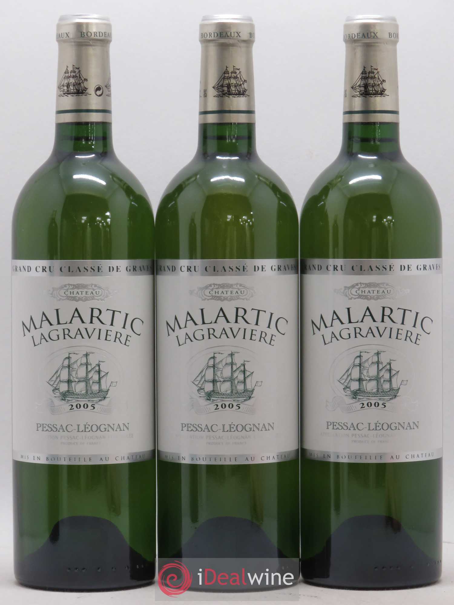 Château Malartic-Lagravière Cru Classé de Graves 2005 - Lot de 12 bouteilles - 1