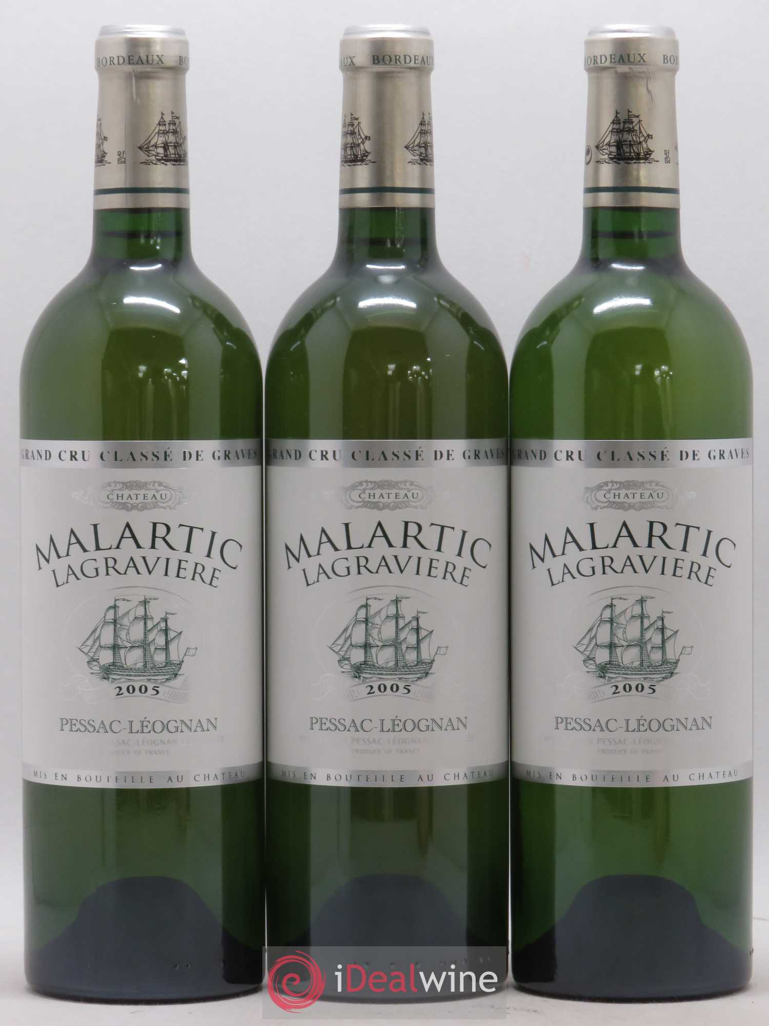 Château Malartic-Lagravière Cru Classé de Graves 2005 - Lot de 12 bouteilles - 2