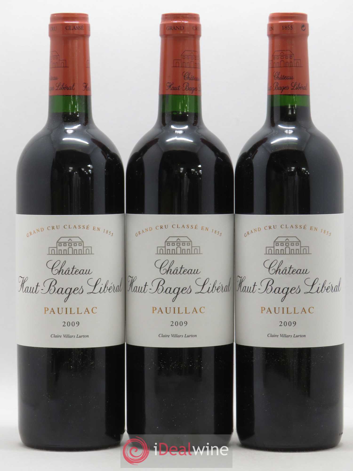 Château Haut Bages Libéral 5ème Grand Cru Classé 2009 - Lot de 12 bouteilles - 3