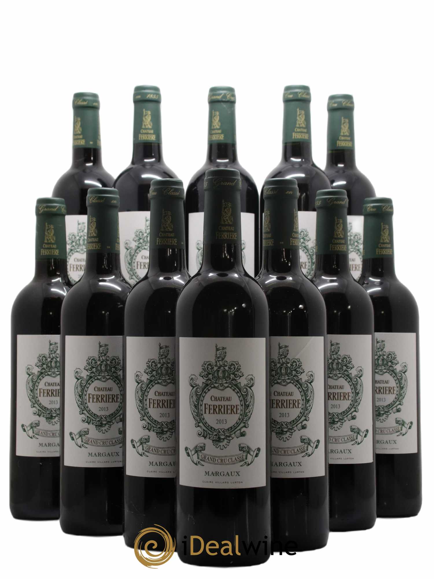 Château Ferrière 3ème Grand Cru Classé 2013 - Lot de 12 bouteilles - 0