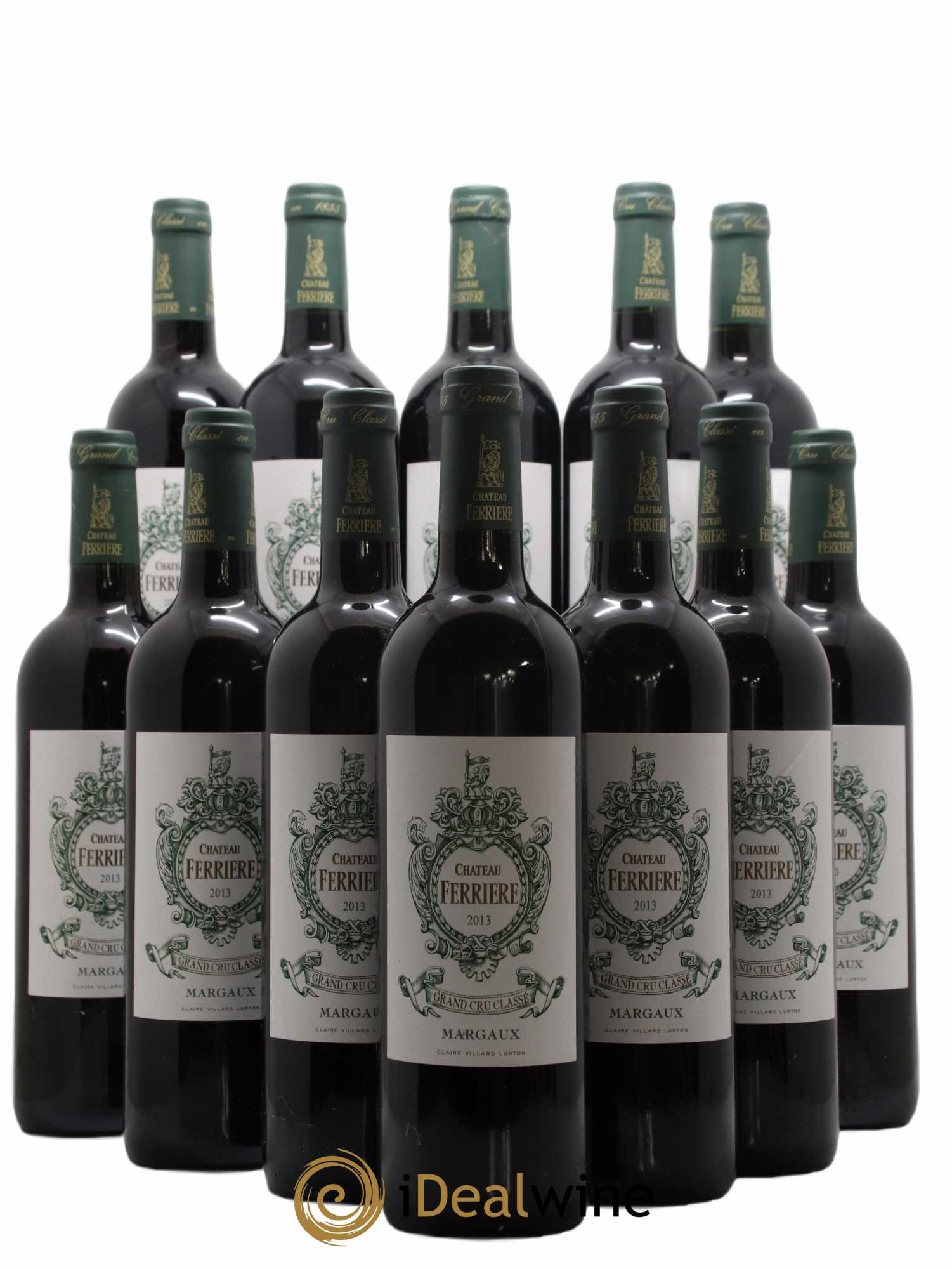 Château Ferrière 3ème Grand Cru Classé 2013 - Lot de 12 bouteilles - 0