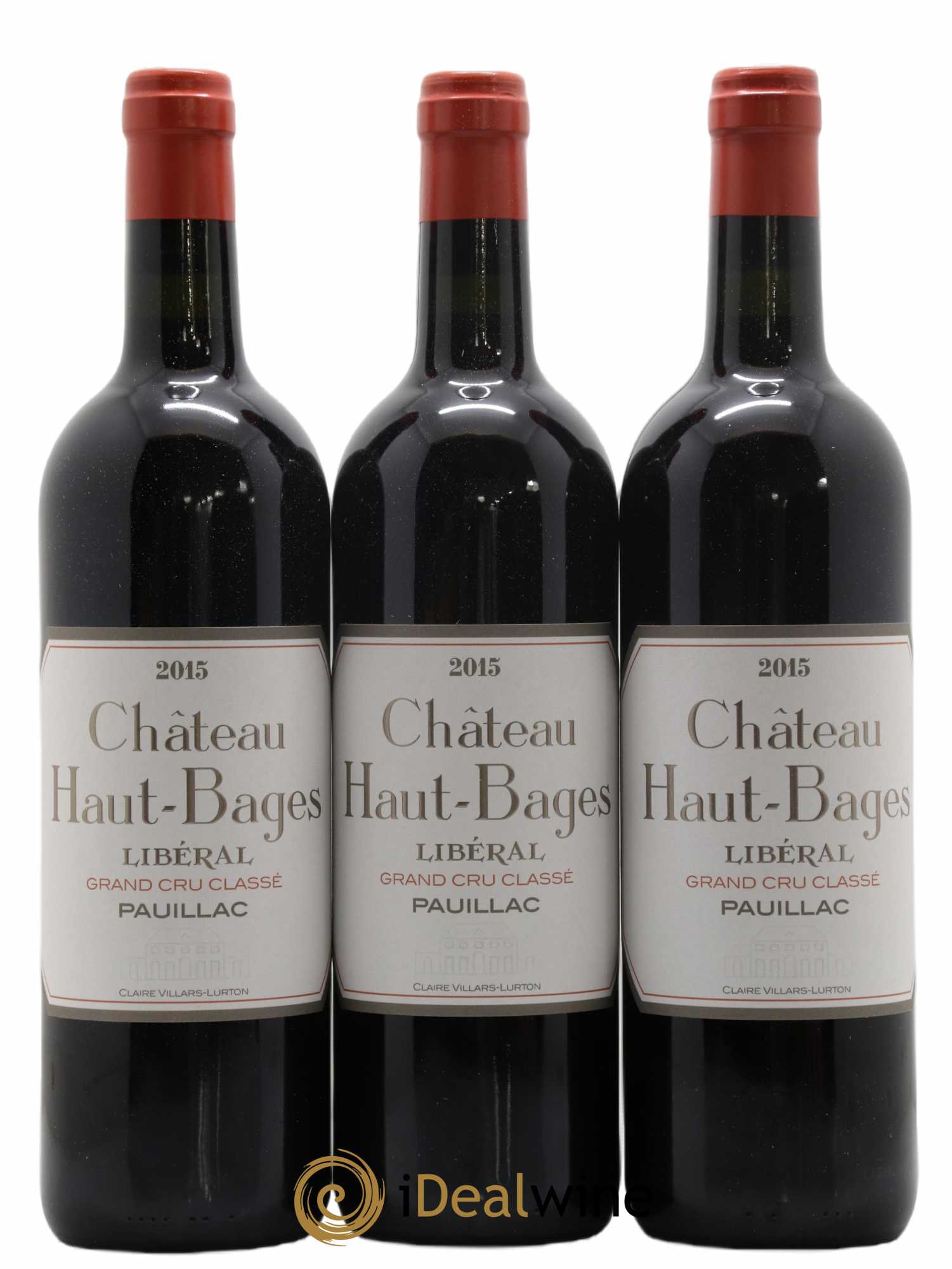 Château Haut Bages Libéral 5ème Grand Cru Classé 2015 - Lot de 12 bouteilles - 3