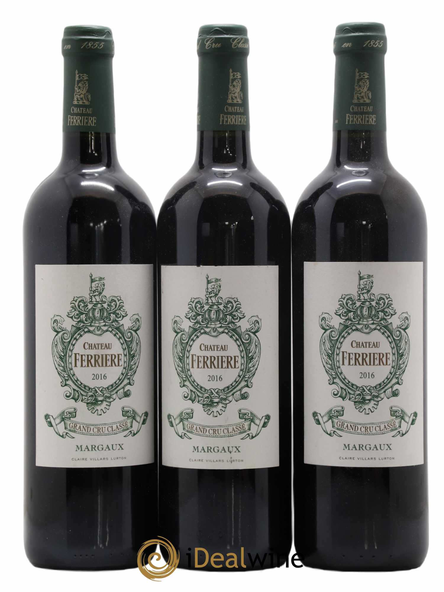 Château Ferrière 3ème Grand Cru Classé 2016 - Lot de 3 bouteilles - 0