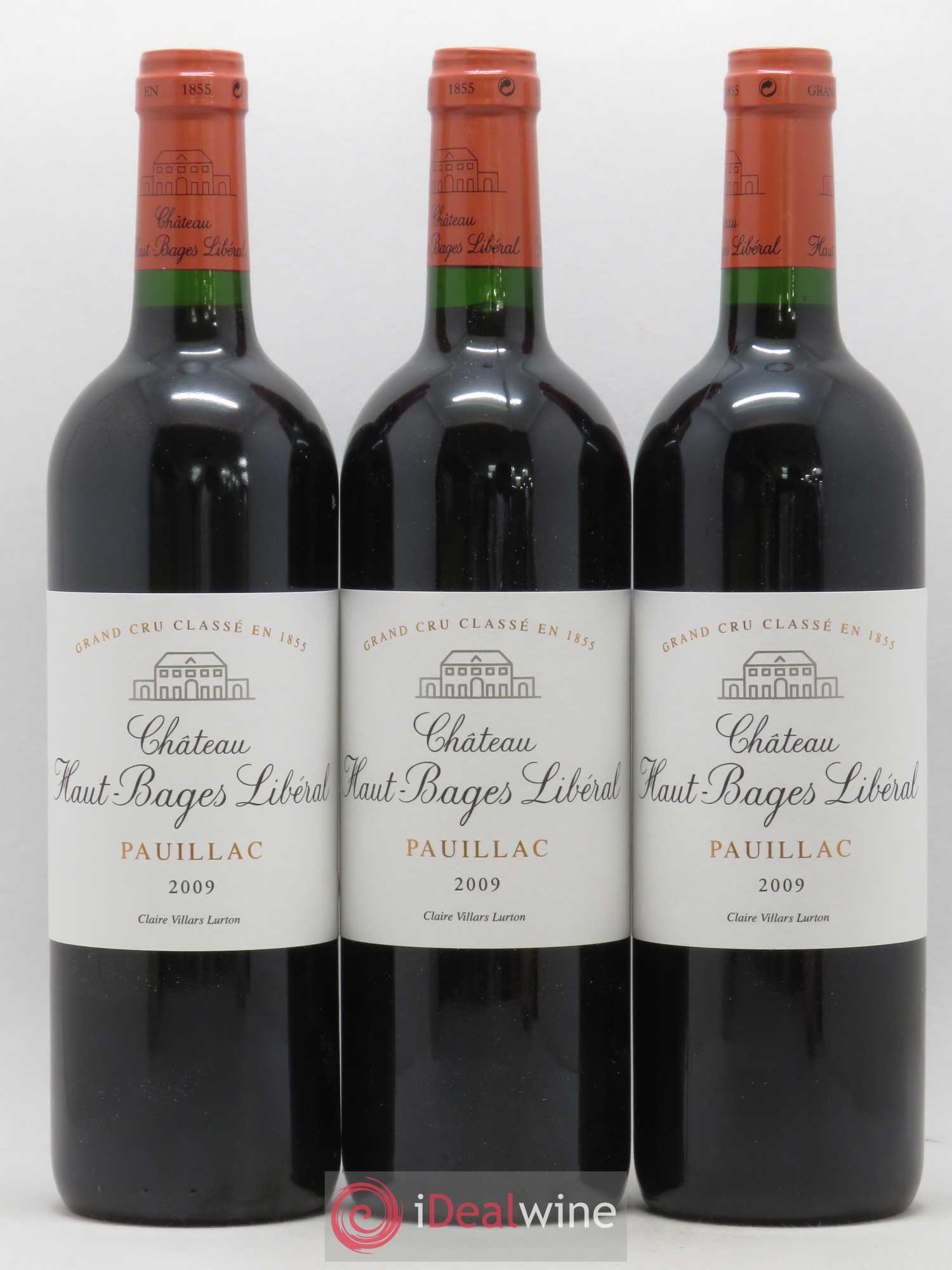 Château Haut Bages Libéral 5ème Grand Cru Classé 2009 - Lot de 12 bouteilles - 3