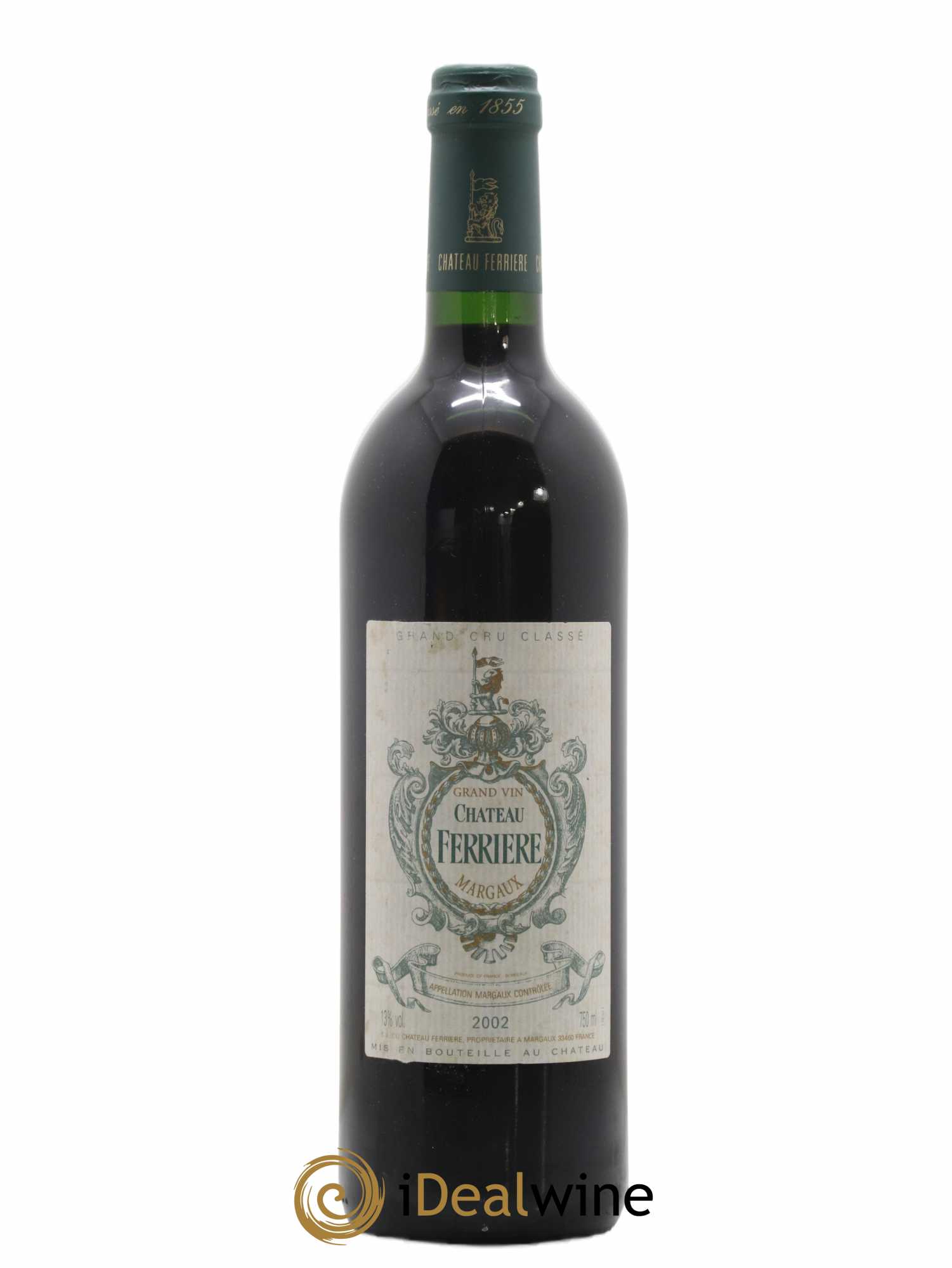 Château Ferrière 3ème Grand Cru Classé 2002 - Lot de 1 bouteille - 0