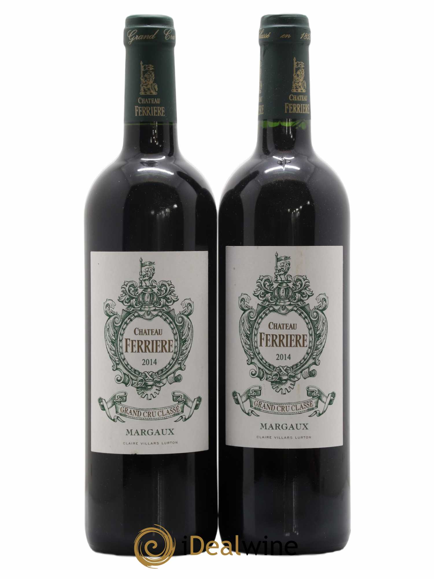 Château Ferrière 3ème Grand Cru Classé 2014 - Lot de 2 bouteilles - 0