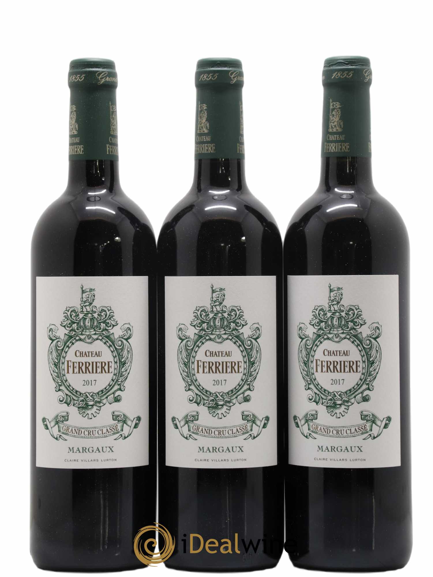 Château Ferrière 3ème Grand Cru Classé 2017 - Lot de 12 bouteilles - 1