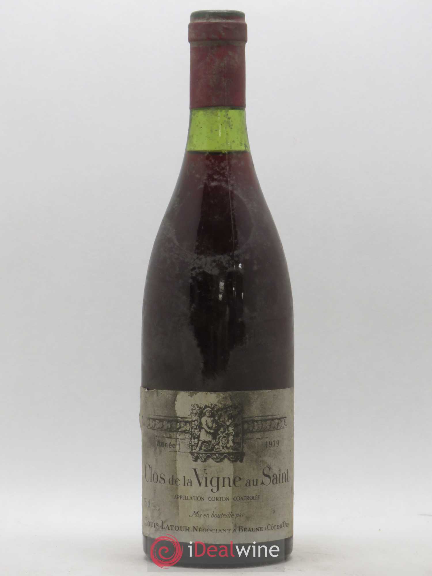 Corton Grand Cru Clos de la vigne au Saint Louis Latour 1979 - Lot de 1 bouteille - 0