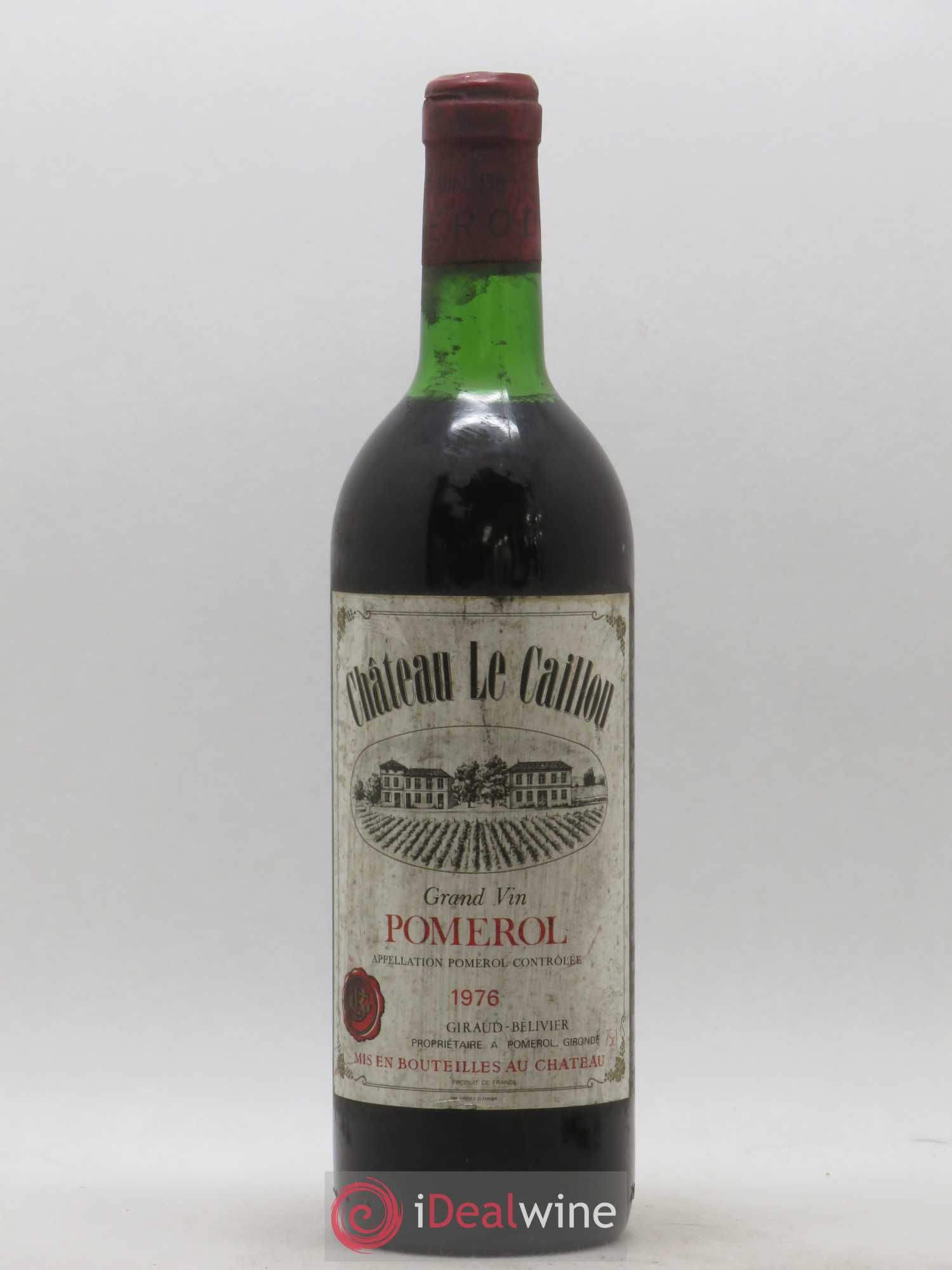 Château le Caillou 1976 - Lot de 1 bouteille - 0