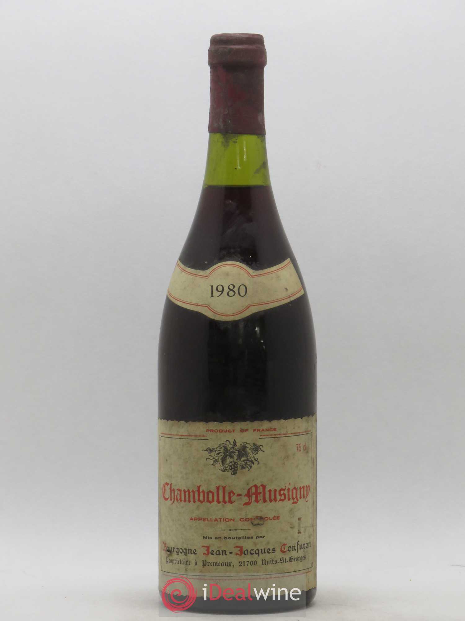 Chambolle-Musigny Jean-Jacques Confuron 1980 - Lot de 1 bouteille - 0