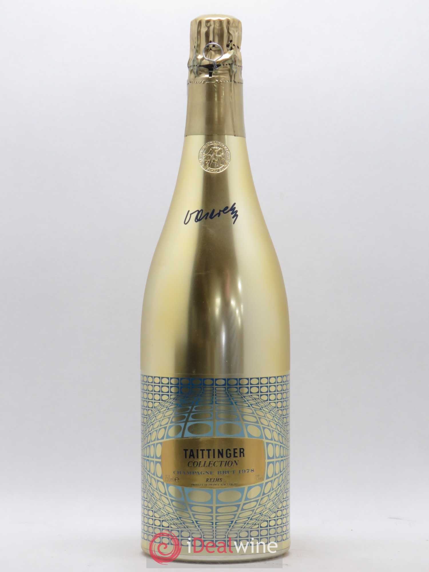 1978 - Collection Vasarely Taittinger 1978 - Lot de 1 bouteille - 0